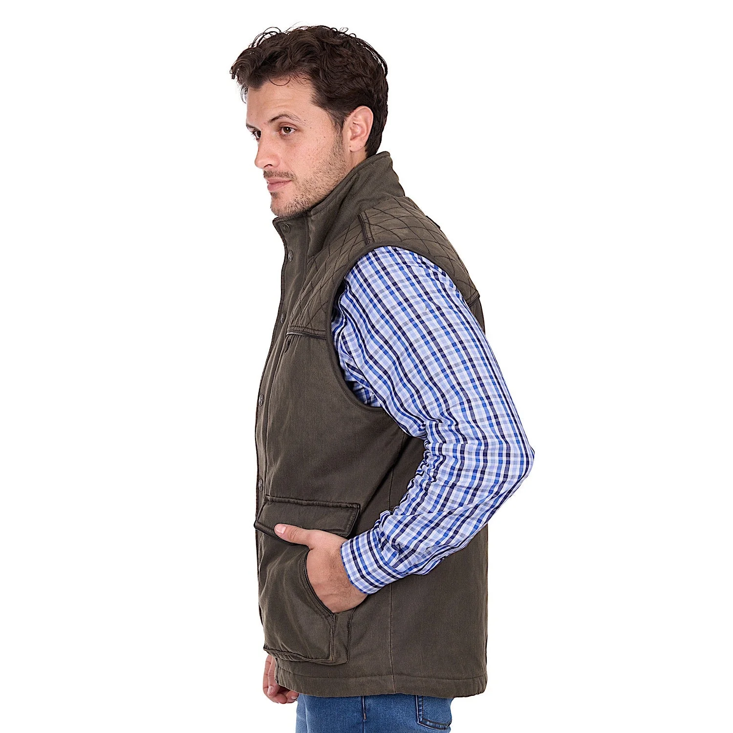 Thomas Cook Men's Marcus Vest - Rustic Mulch - Image 2