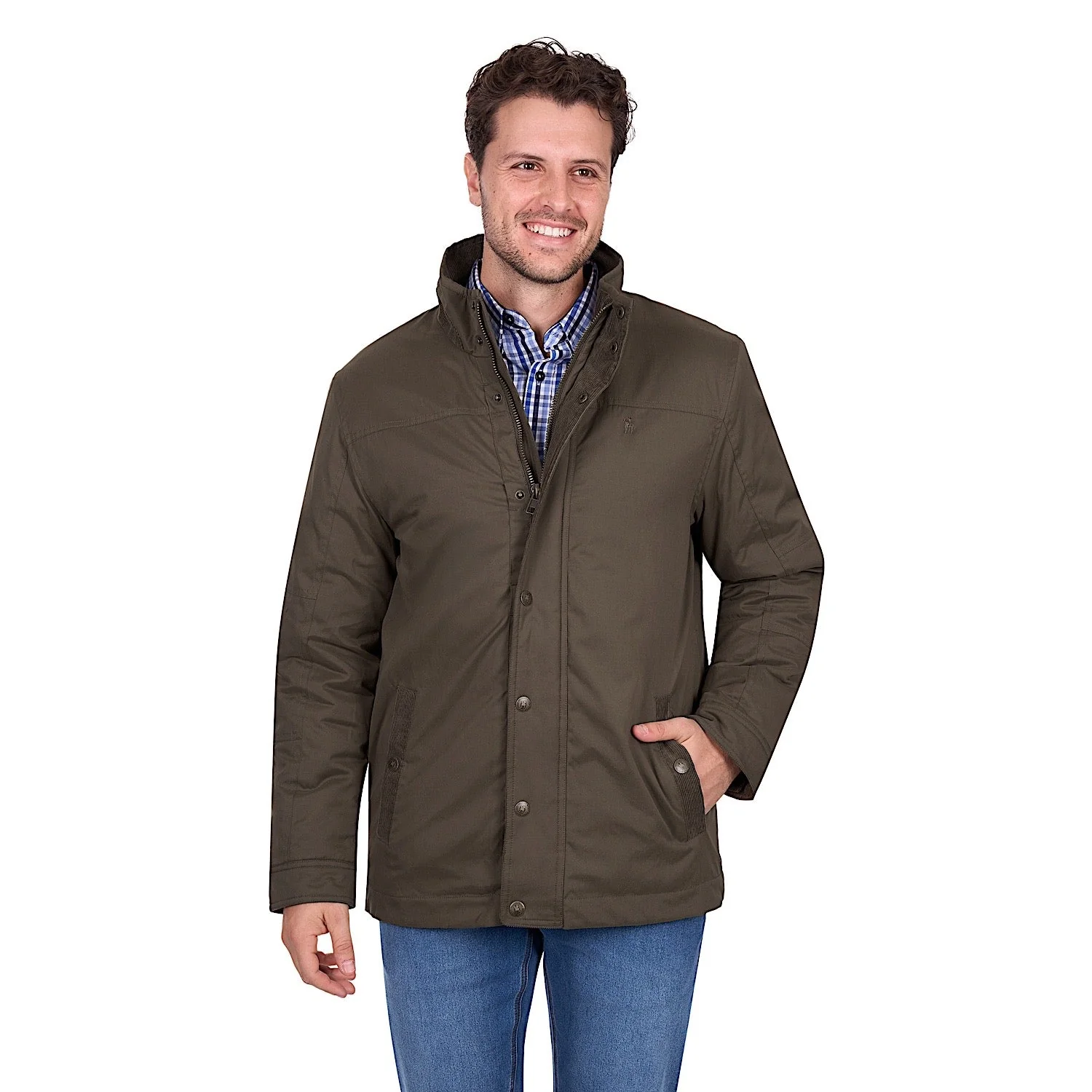 Thomas Cook Men's Matt Jacket - Khaki