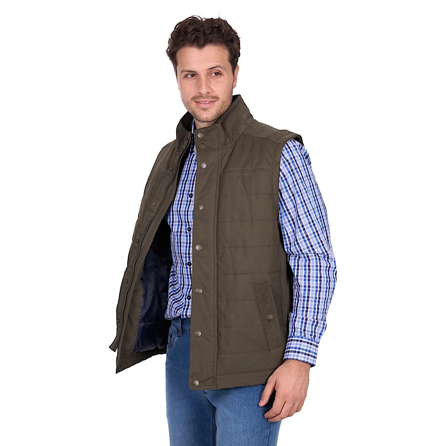 Thomas Cook Men's Matt Vest - Khaki - Image 2