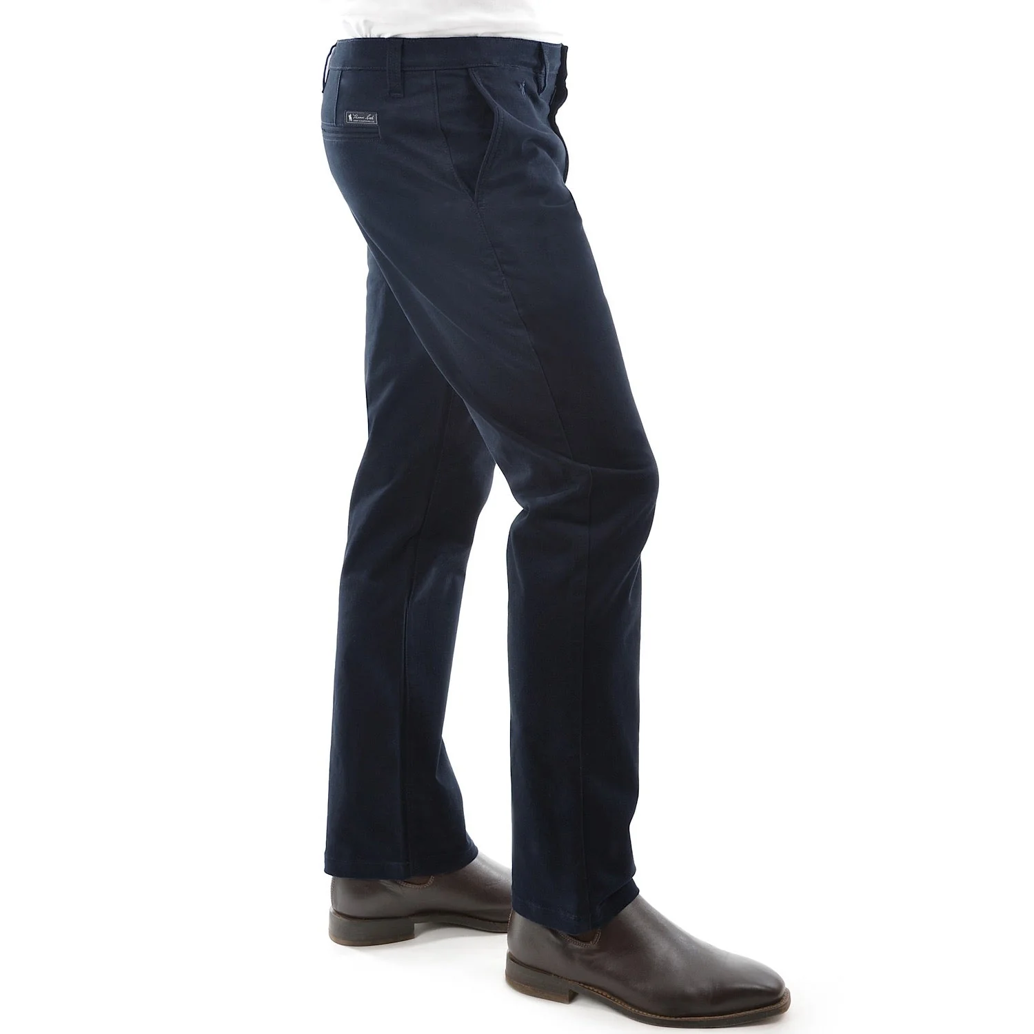 Thomas Cook Men's Moleskin Trousers Navy 32" Leg - Image 2
