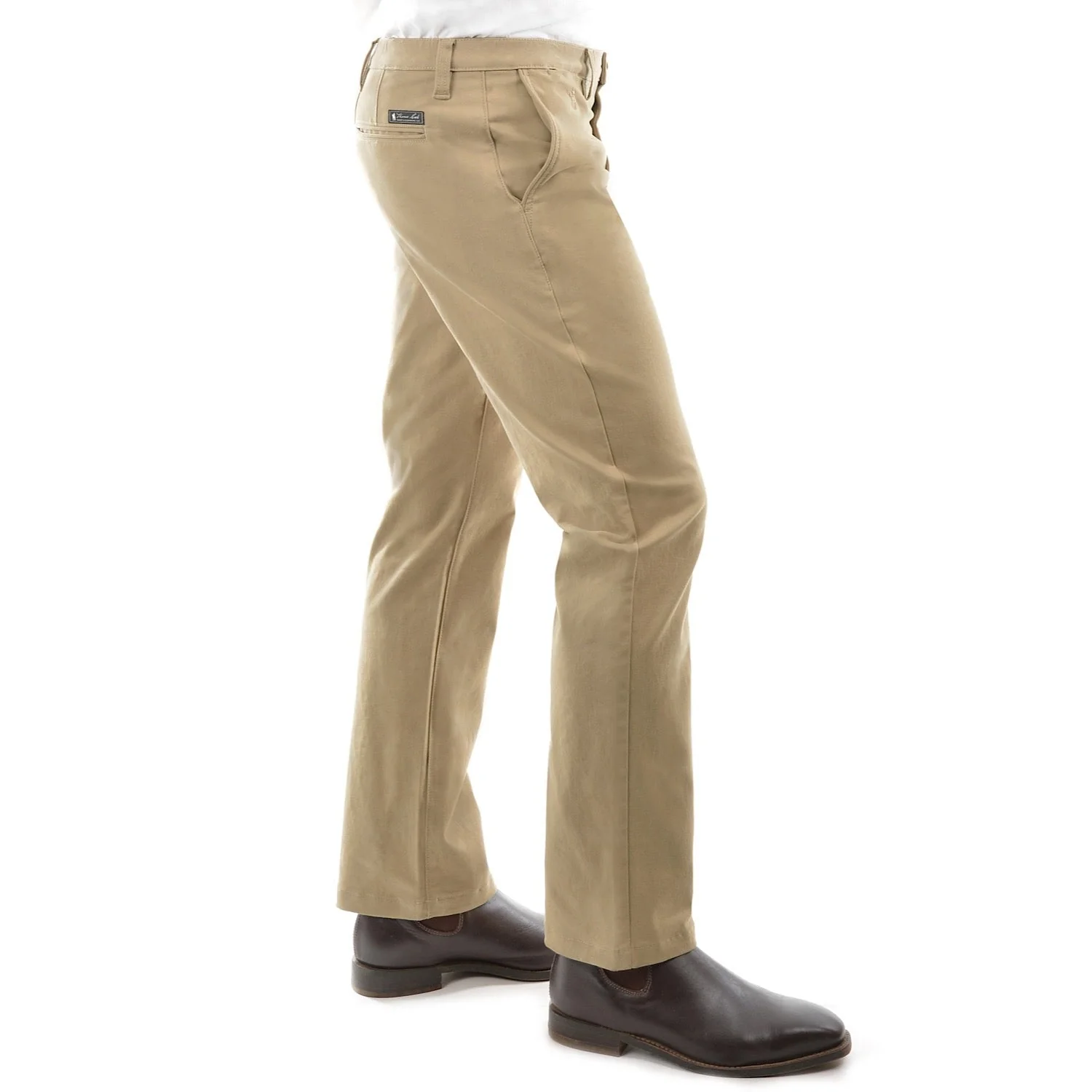 Thomas Cook Men's Moleskin Trousers Sand 32" Leg - Image 2