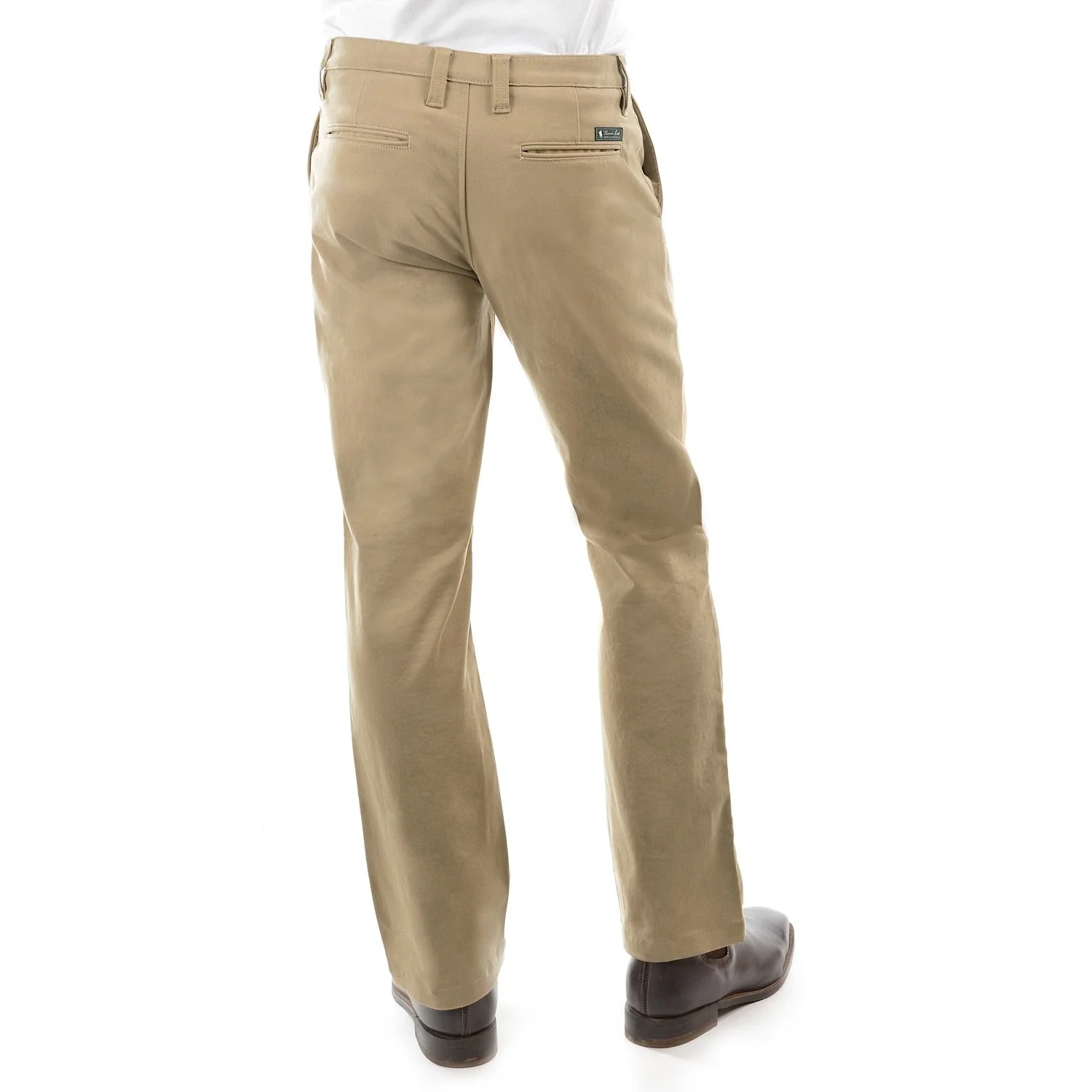 Thomas Cook Men's Moleskin Trousers Sand 32" Leg - Image 3