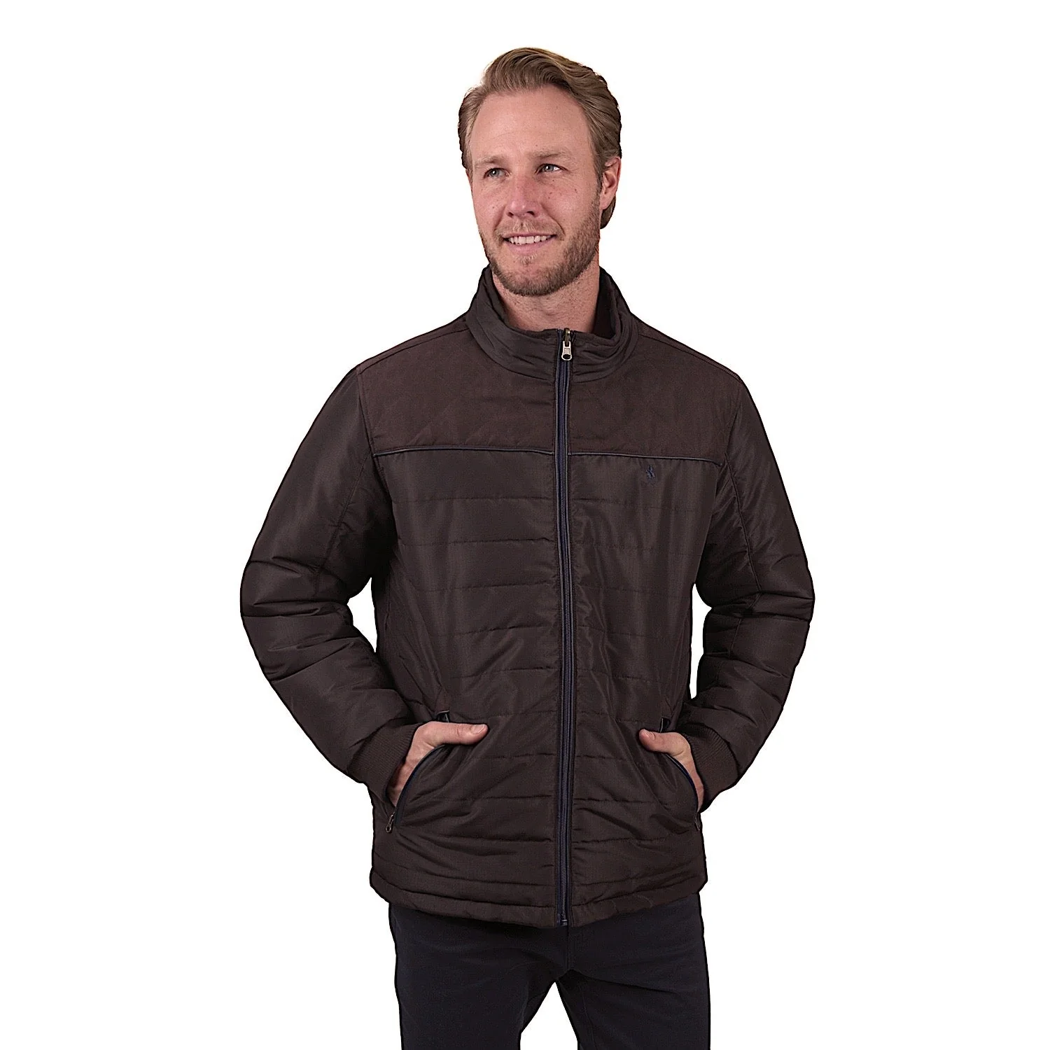 Thomas Cook Men's Nathan Reversible Jacket - Dark Brown/Navy - Image 2