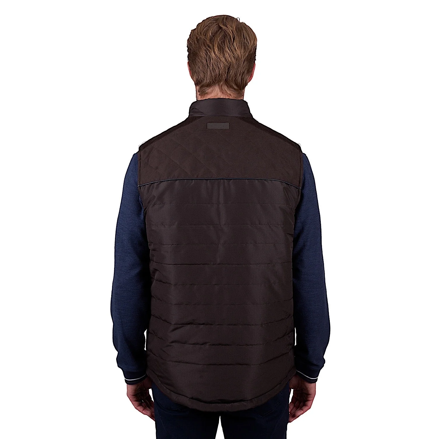 Thomas Cook Men's Nathan Reversible Vest - Dark Brown/Navy - Image 4