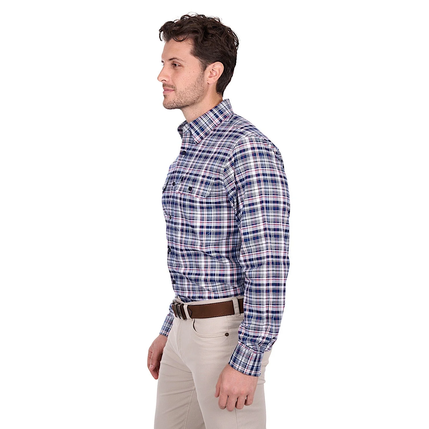 Thomas Cook Men's Sean Shirt - Blue / Red - Image 3