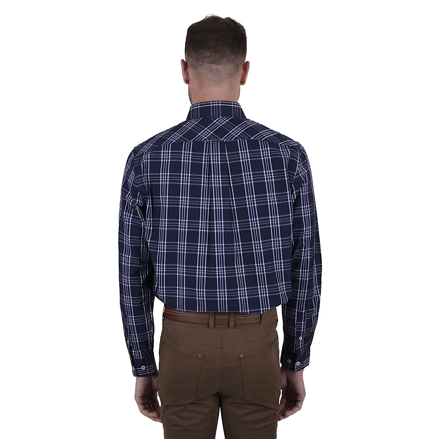 Thomas Cook Men's Spencer Check Shirt - Navy/Royal - Image 2