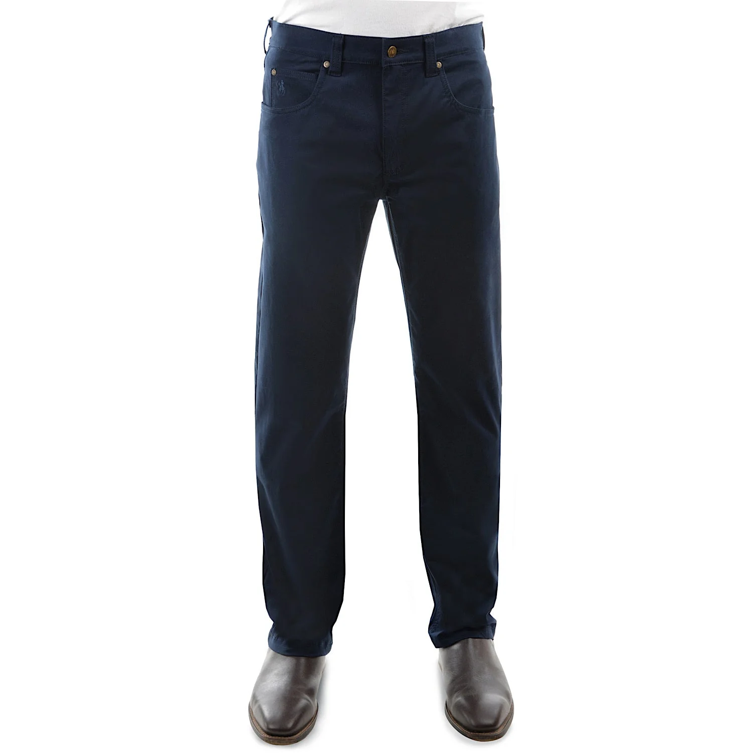 Thomas Cook Men's Tailored Moleskin Jean 32" Leg Navy