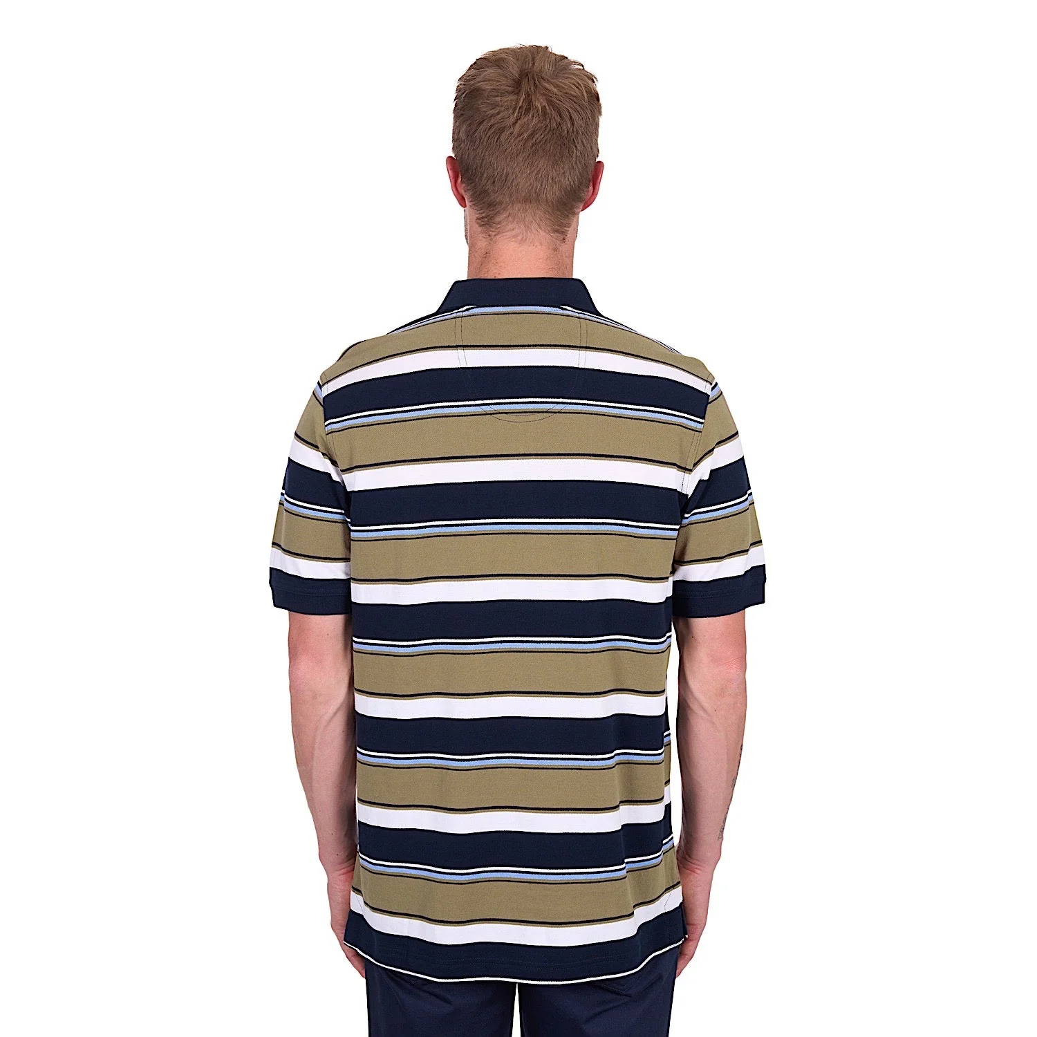 Thomas Cook Men's Tim Polo - Navy/Tan - Image 4
