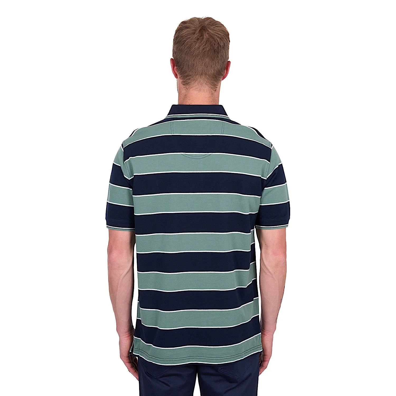 Thomas Cook Men's Todd Tailored Polo - Navy/Sage - Image 3