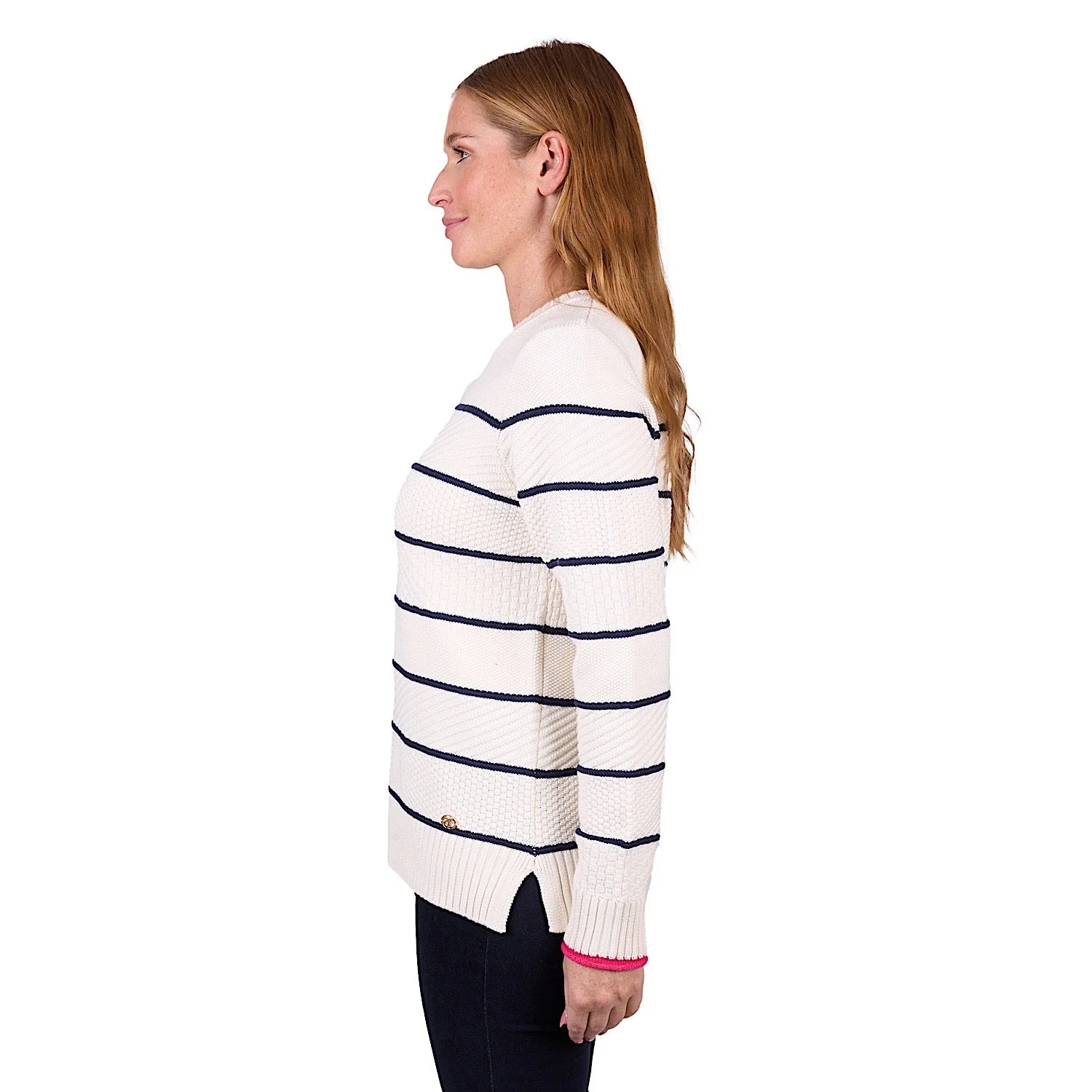 Thomas Cook Women's Alanna Stripe Knit Jumper - Cream - Image 2