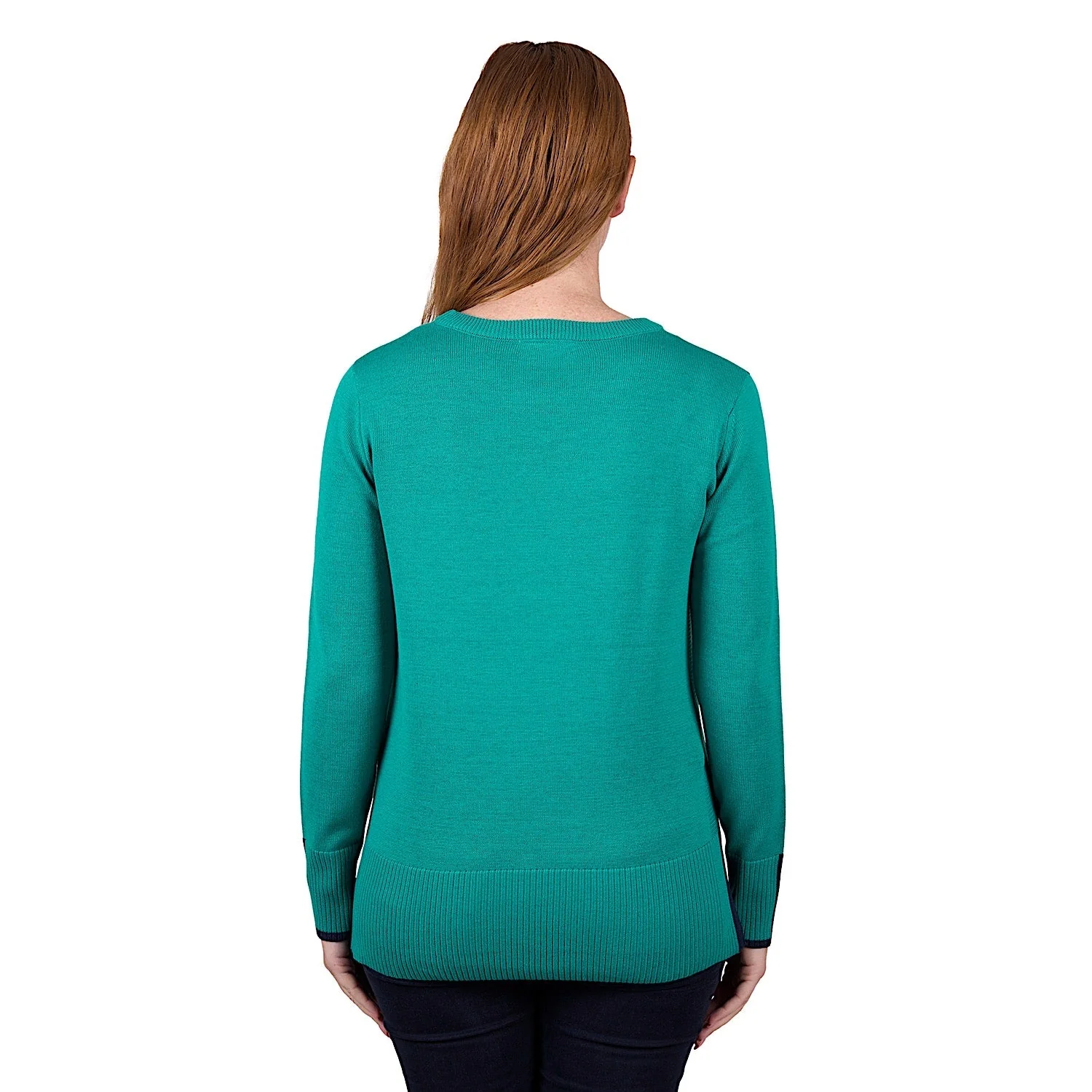 Thomas Cook Women's Emily Knit Jumper - Teal - Image 3
