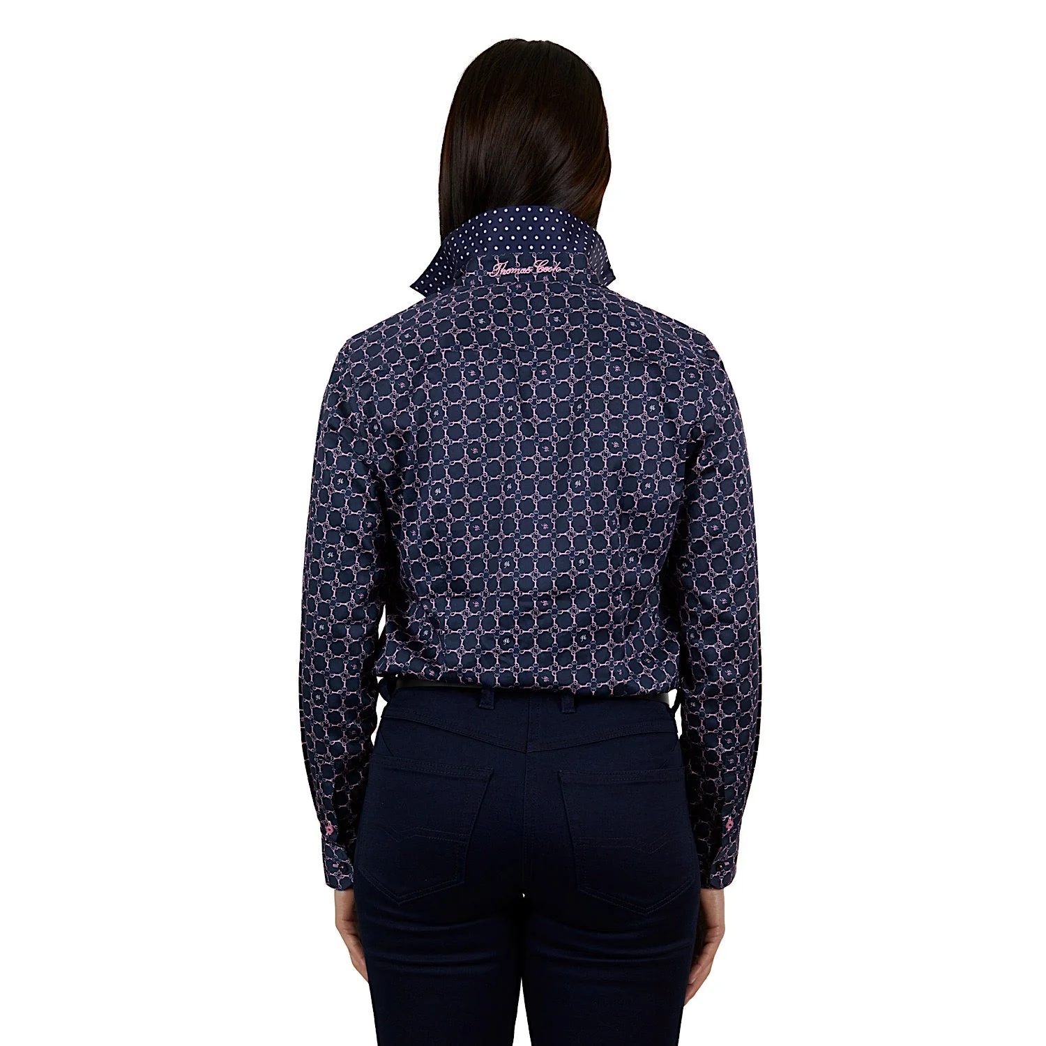 Thomas Cook Womens Faye Shirt Navy - Image 3