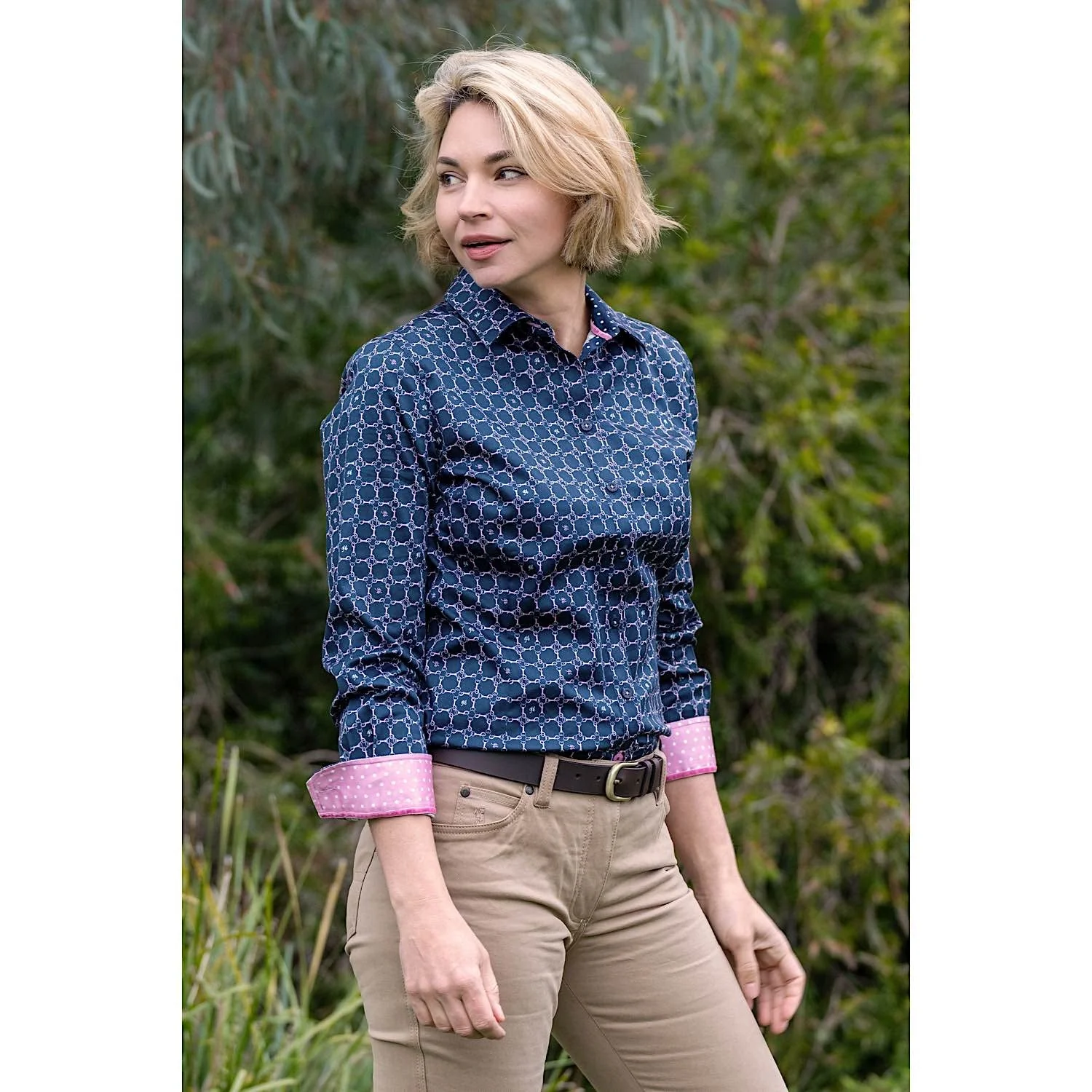 Thomas Cook Womens Faye Shirt Navy - Image 4