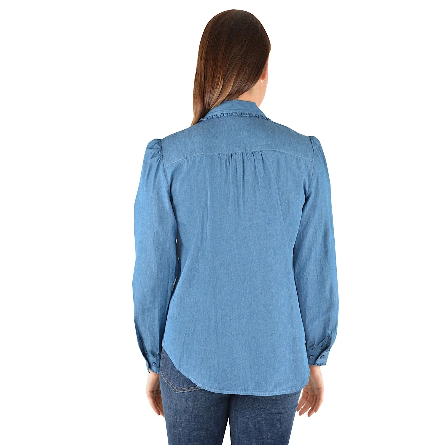 Thomas Cook Women's Georgia Denim Shirt Indigo - Image 2