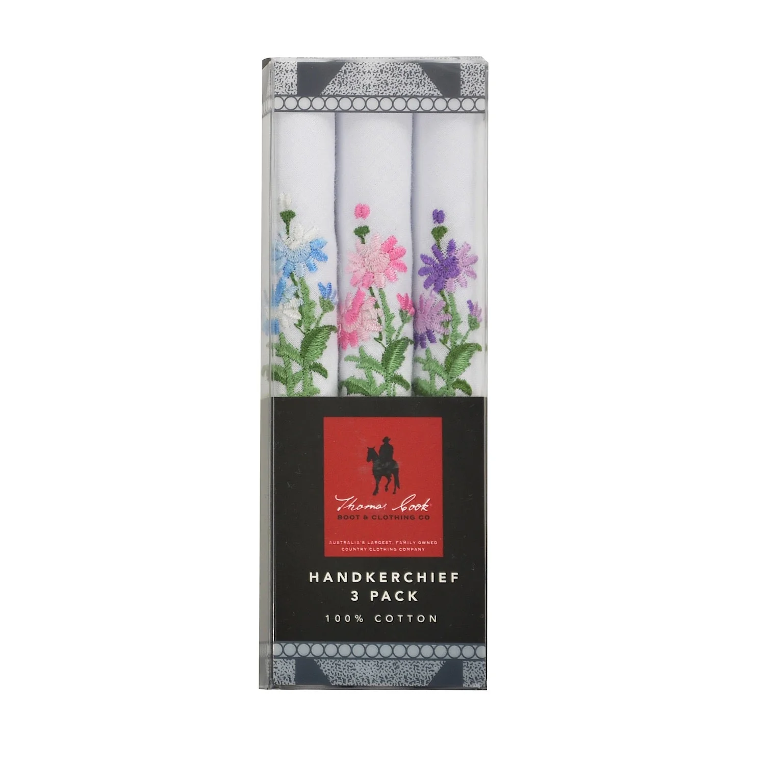 Thomas Cook Womens Handkerchief 3 - Pack White TCP2960HNK
