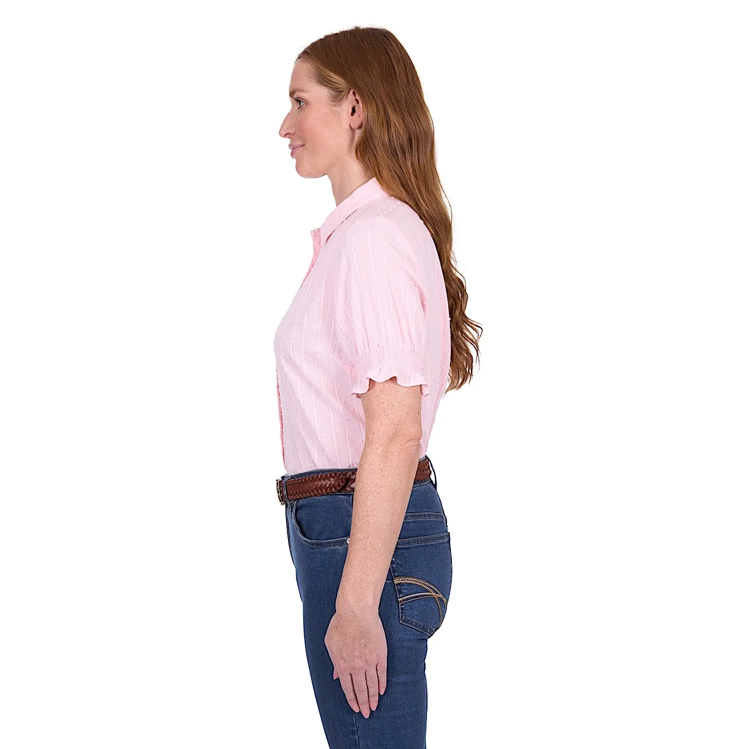 Thomas Cook Women's Imogen Short Sleeve Shirt - Pink - Image 3