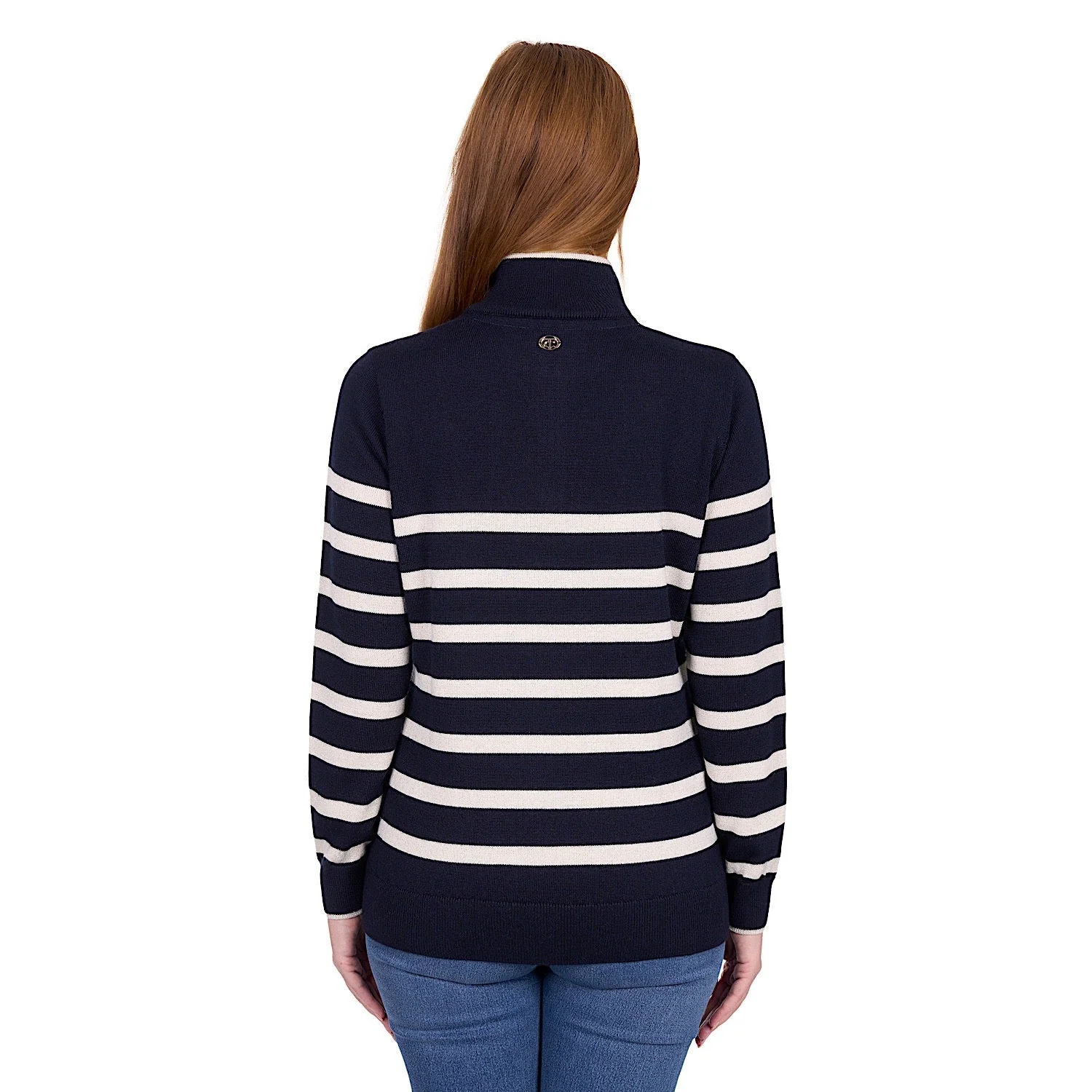 Thomas Cook Women's Jeanette 1/4 Zip Jumper - Navy - Image 3