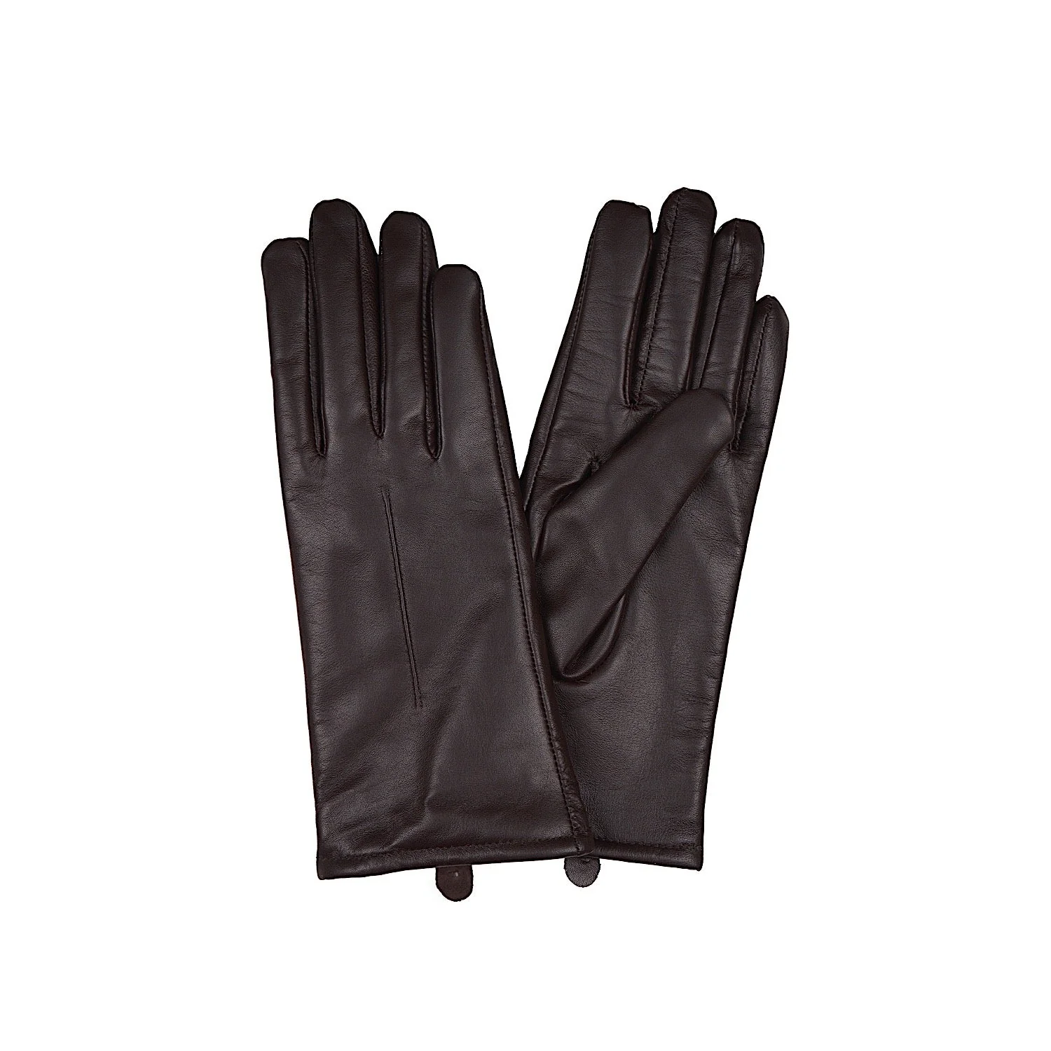 Thomas Cook Women's Leather Gloves - Chocolate