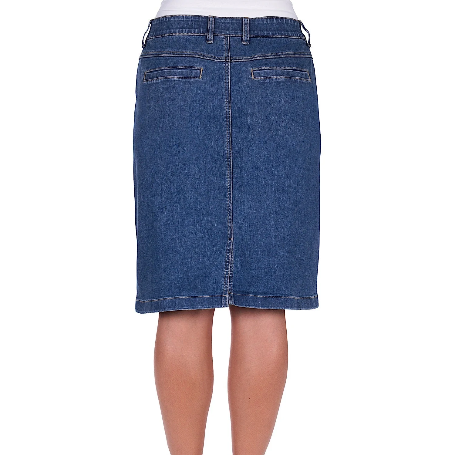Thomas Cook Women's Lucy Denim Skirt - Mid Wash - Image 3