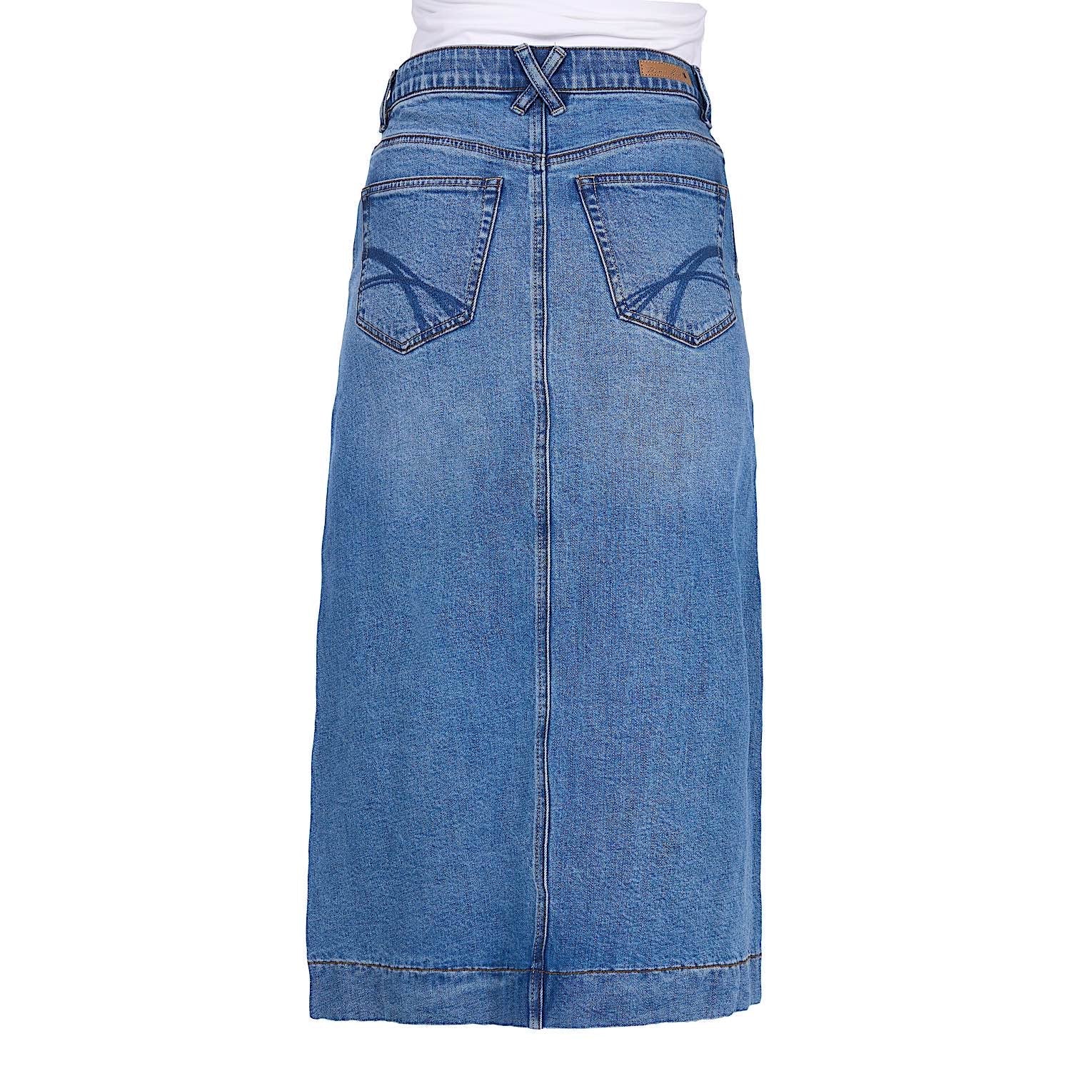 Thomas Cook Women's Nova Denim Skirt - Light Wash - Image 4