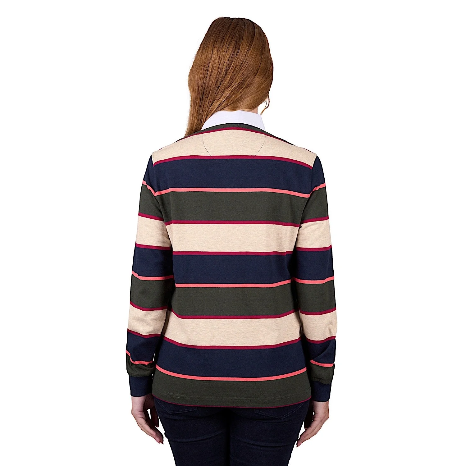 Thomas Cook Women's Sienna Stripe Rugby - Multi - Image 3