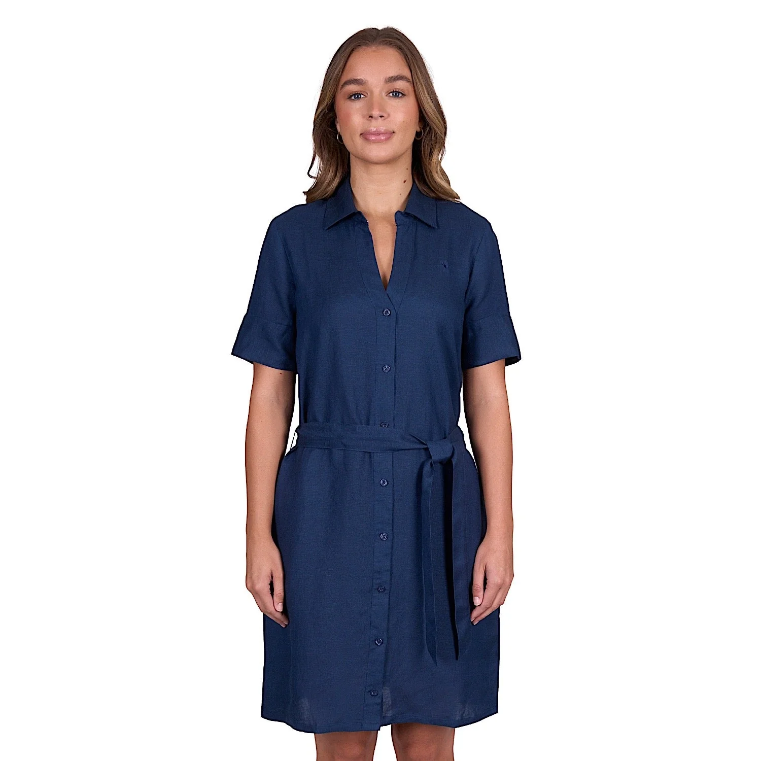 Thomas Cook Women's Sophie Shirt Dress - Navy - Image 2