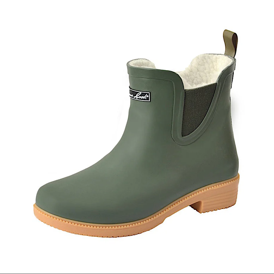 Thomas Cook Women's Wynyard Gumboot - Dark Khaki