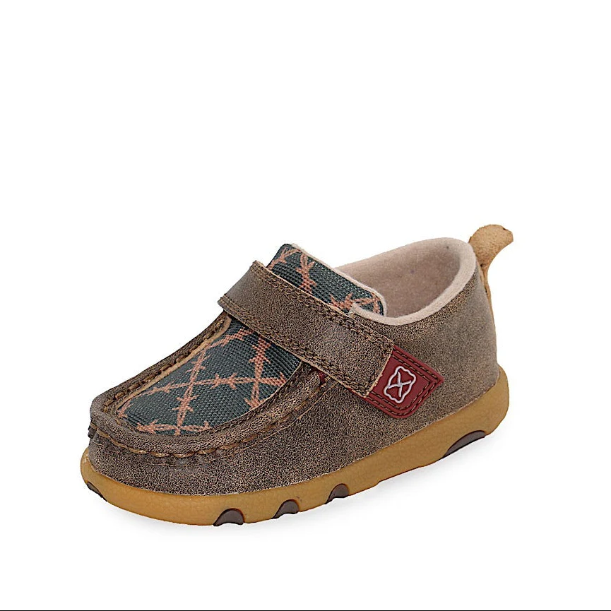 Twisted X INFANT Barb Casual Mocs - Bomber/Pine