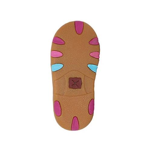 Twisted X INFANT Casual Mocs - Cactus Sky / Brown Bomber - Image 2
