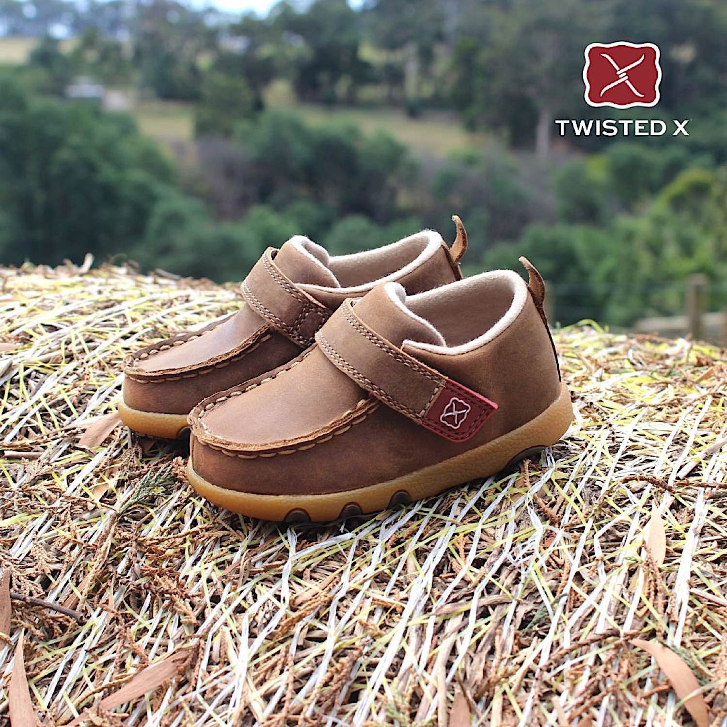 Twisted X INFANT Casual Mocs - Tan - Image 2