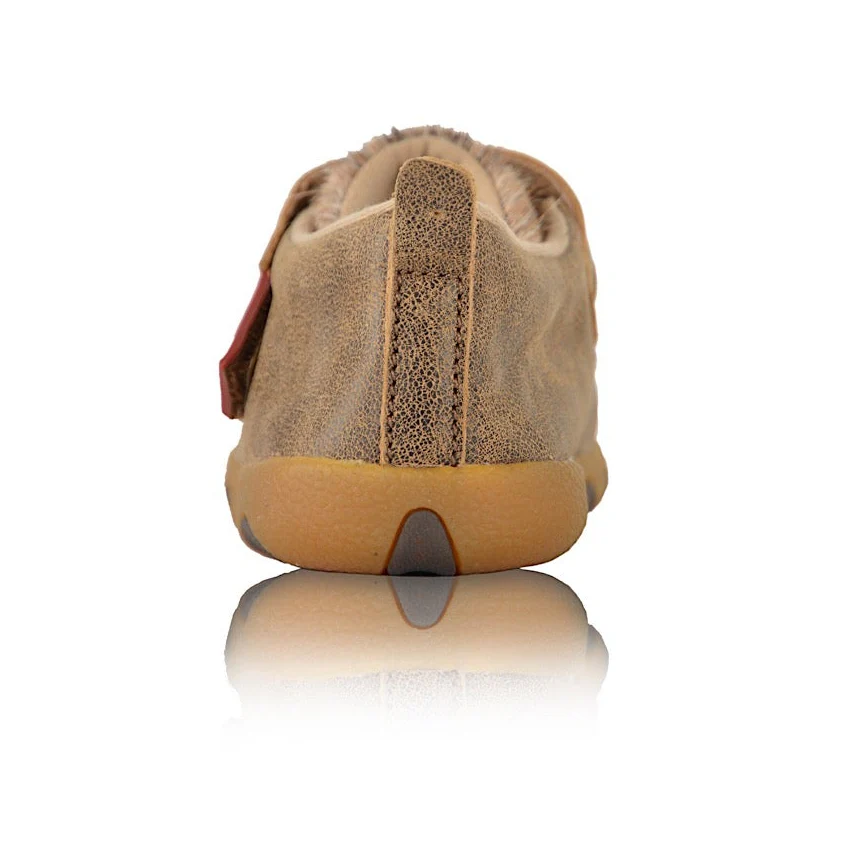 Twisted X INFANT Cow Fur Casual Mocs- Bomber/ Light Brindle - Image 4