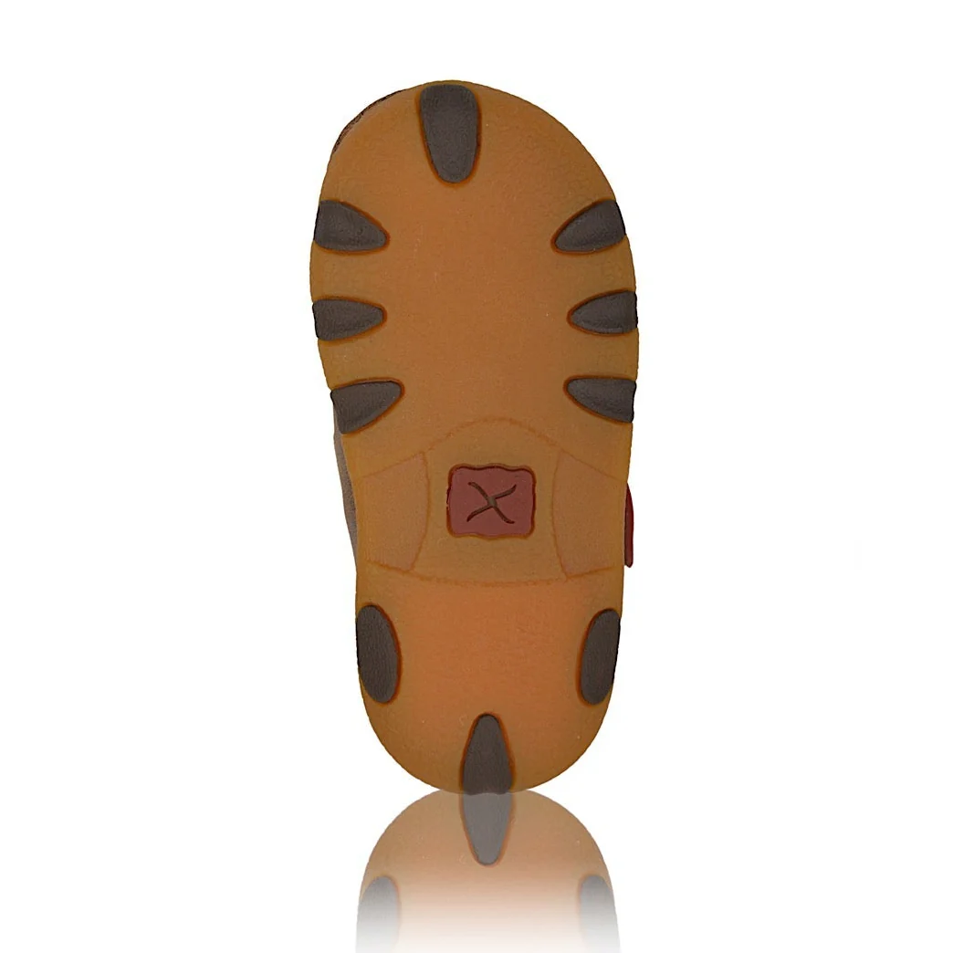 Twisted X INFANT Cow Fur Casual Mocs- Bomber/ Light Brindle - Image 5