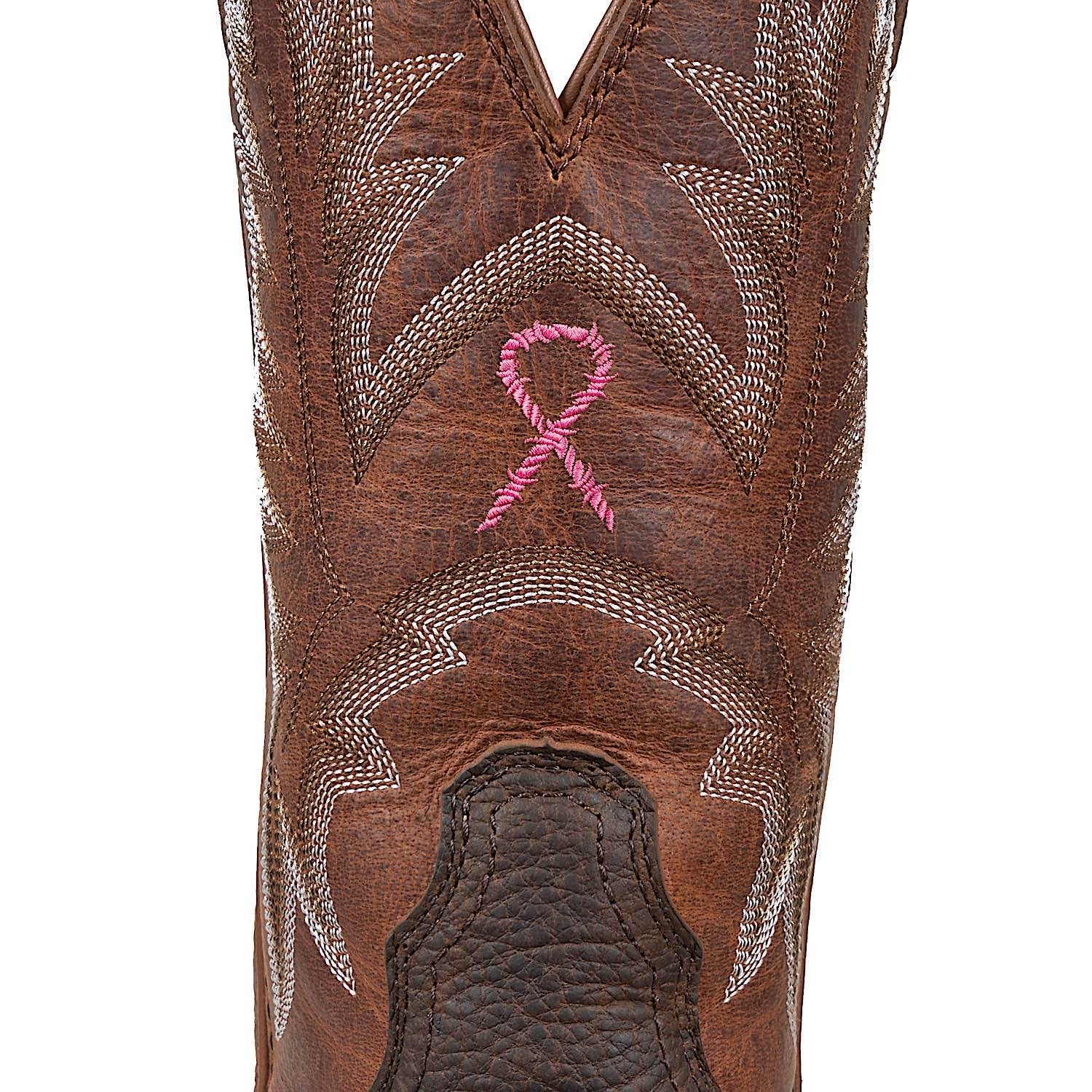 Twisted X Men's 11 Pink Tech X1 Western Boot - Tobacco Brown / Adobe - Image 2