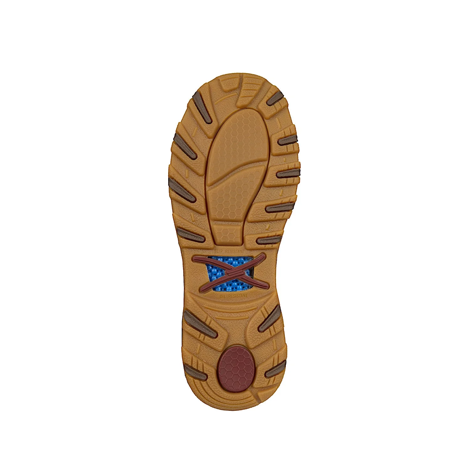 Twisted X Women’s Cellstretch Mocs Slip On - Brown / Raspberry - Image 2