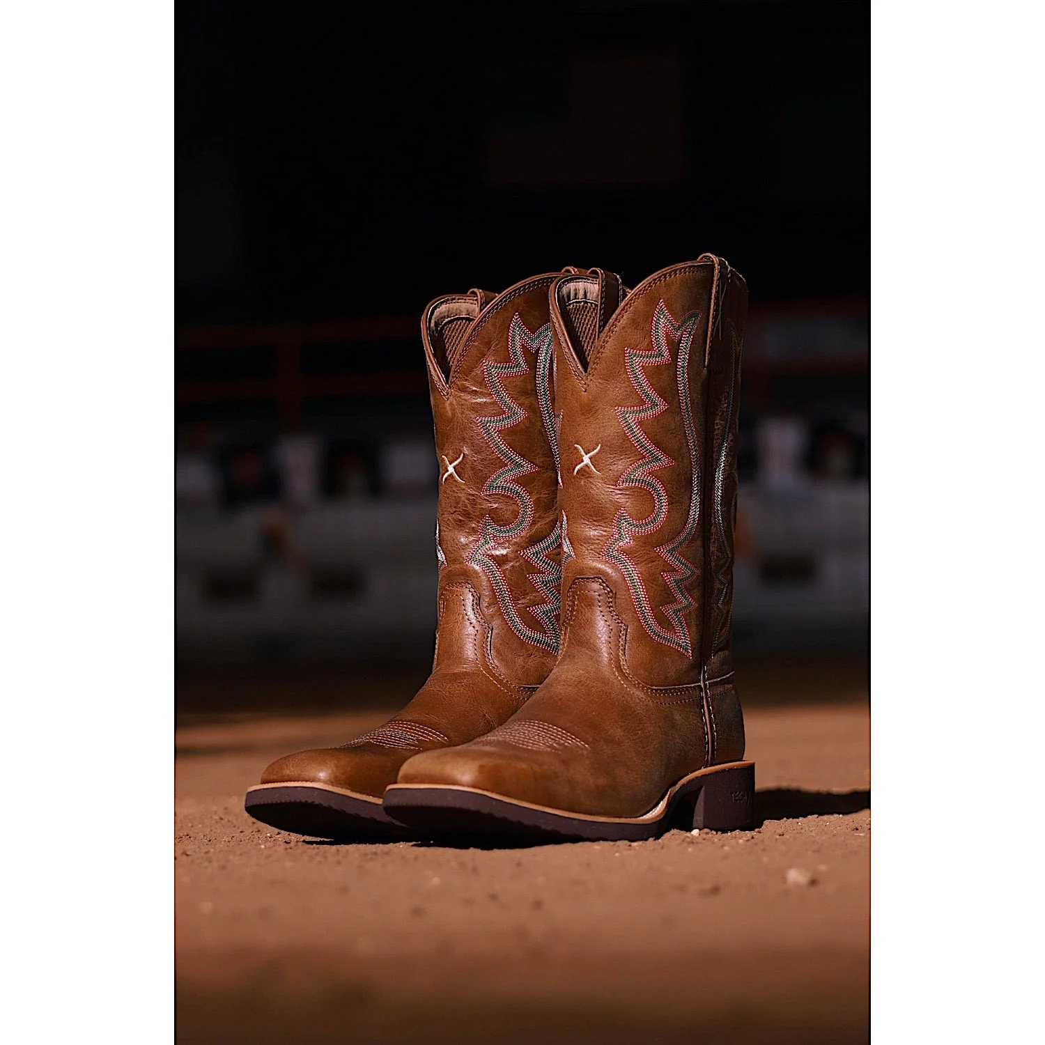 Twisted X Women's 11" Tech X Boot Roasted Pecan - Image 4