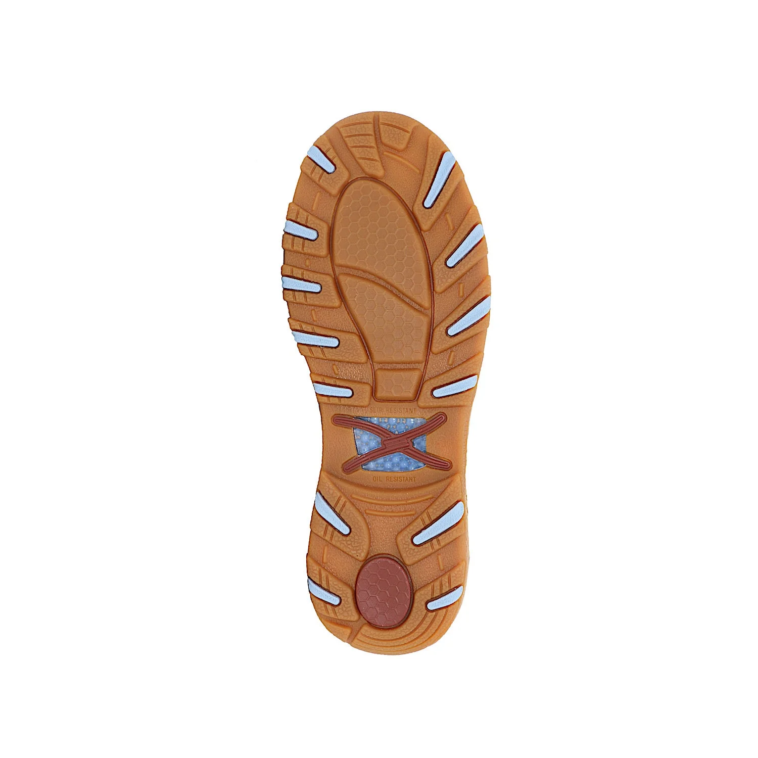 Twisted X Women's Aztec Cellstretch Slipon - Brown/Sky - Image 2