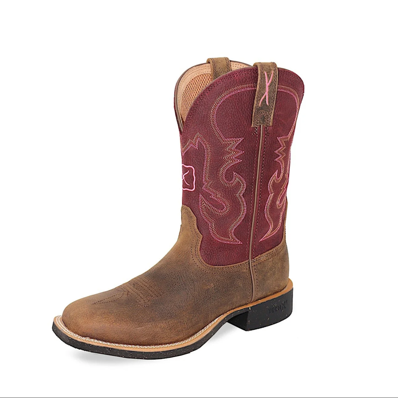 Twisted X Women's Breast Cancer Awareness Boot - 11 Pink Tech X2