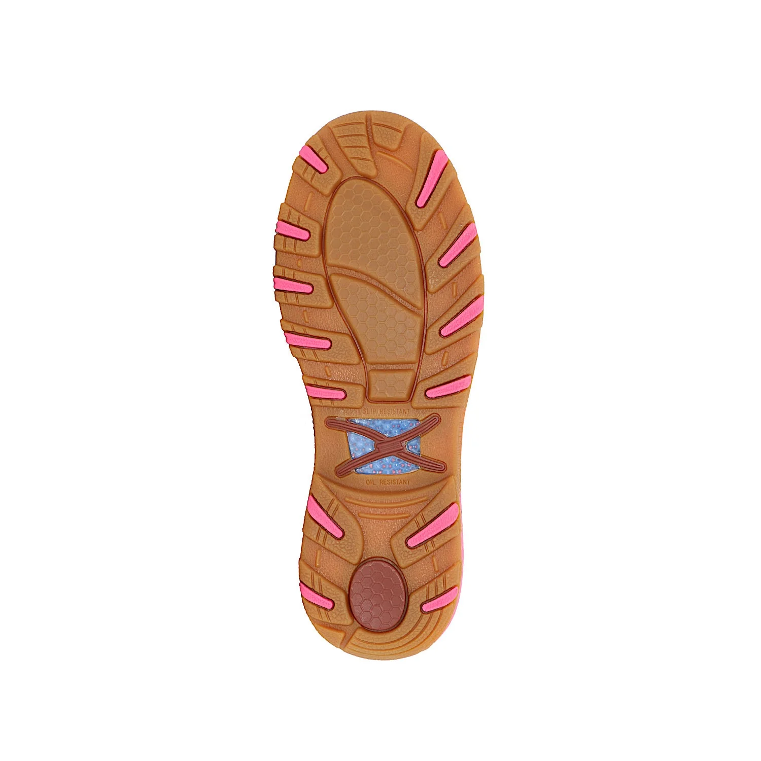 Twisted X Women's Pink Cellstretch Slipon - Brown/Pink - Image 2