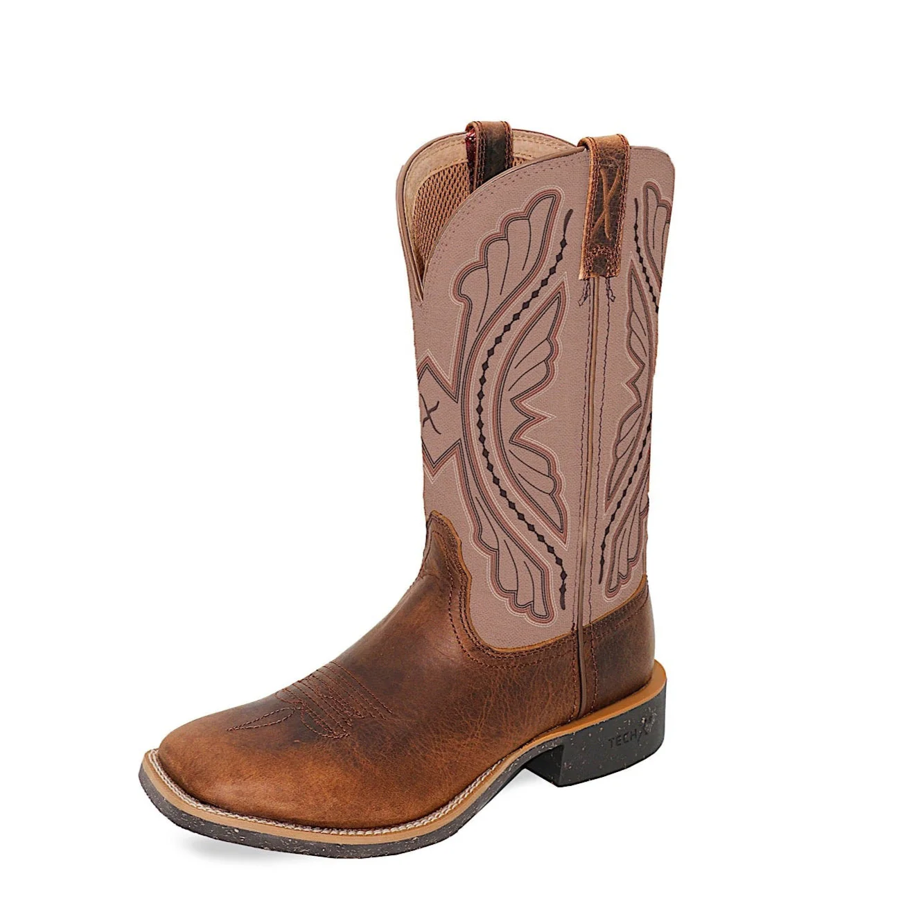 Twisted X Women's Tech X2 Canvas Shaft Boot - Brown / Tobacco