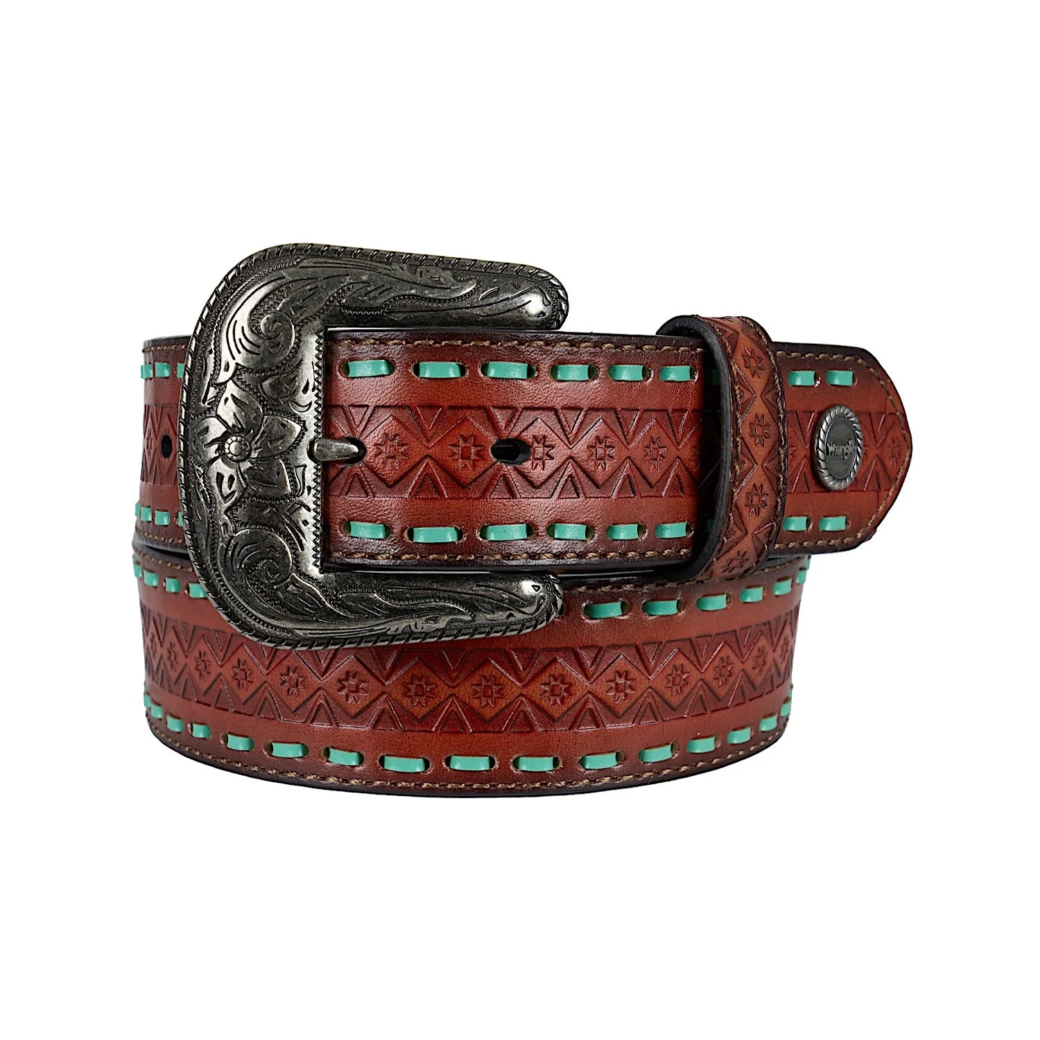 Wrangler Alyssa Belt - Mahogany