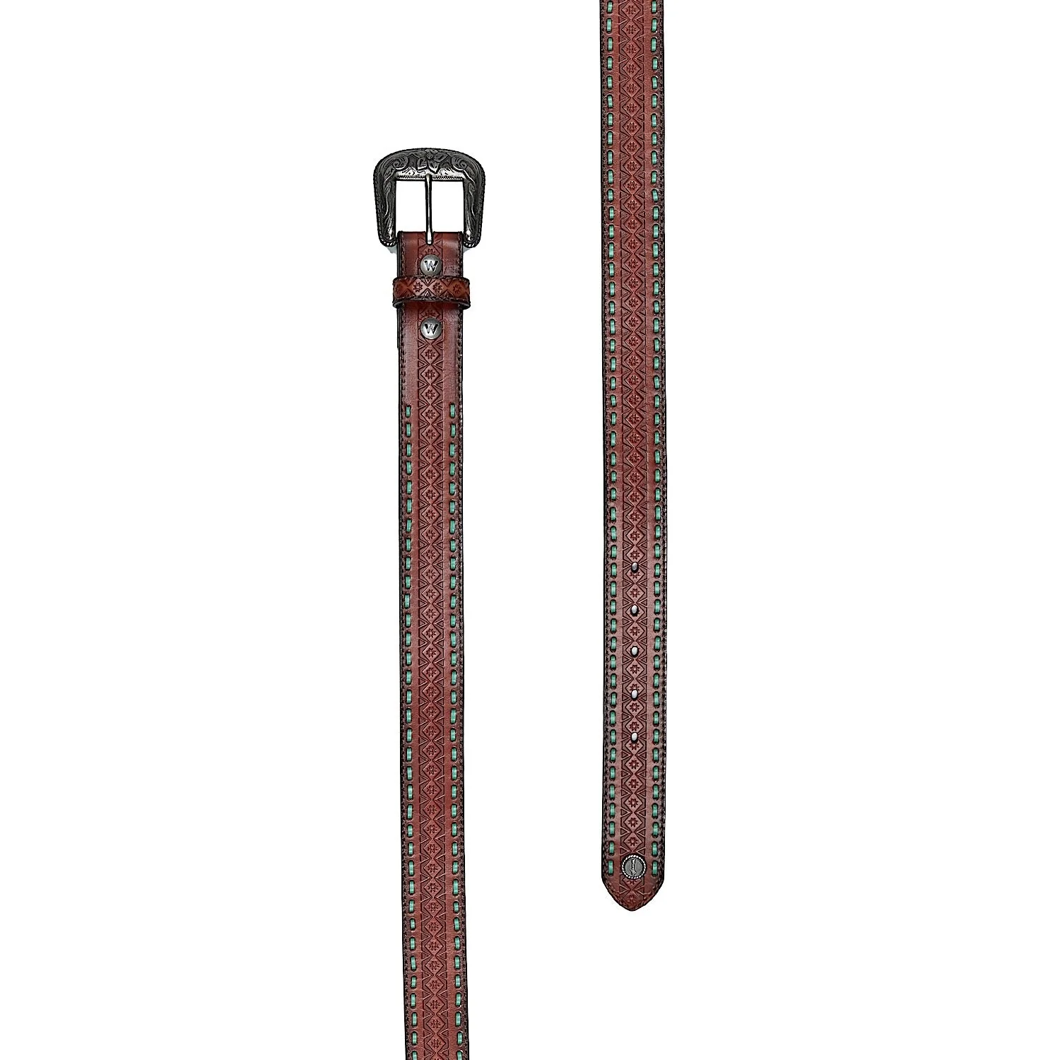 Wrangler Alyssa Belt - Mahogany - Image 2