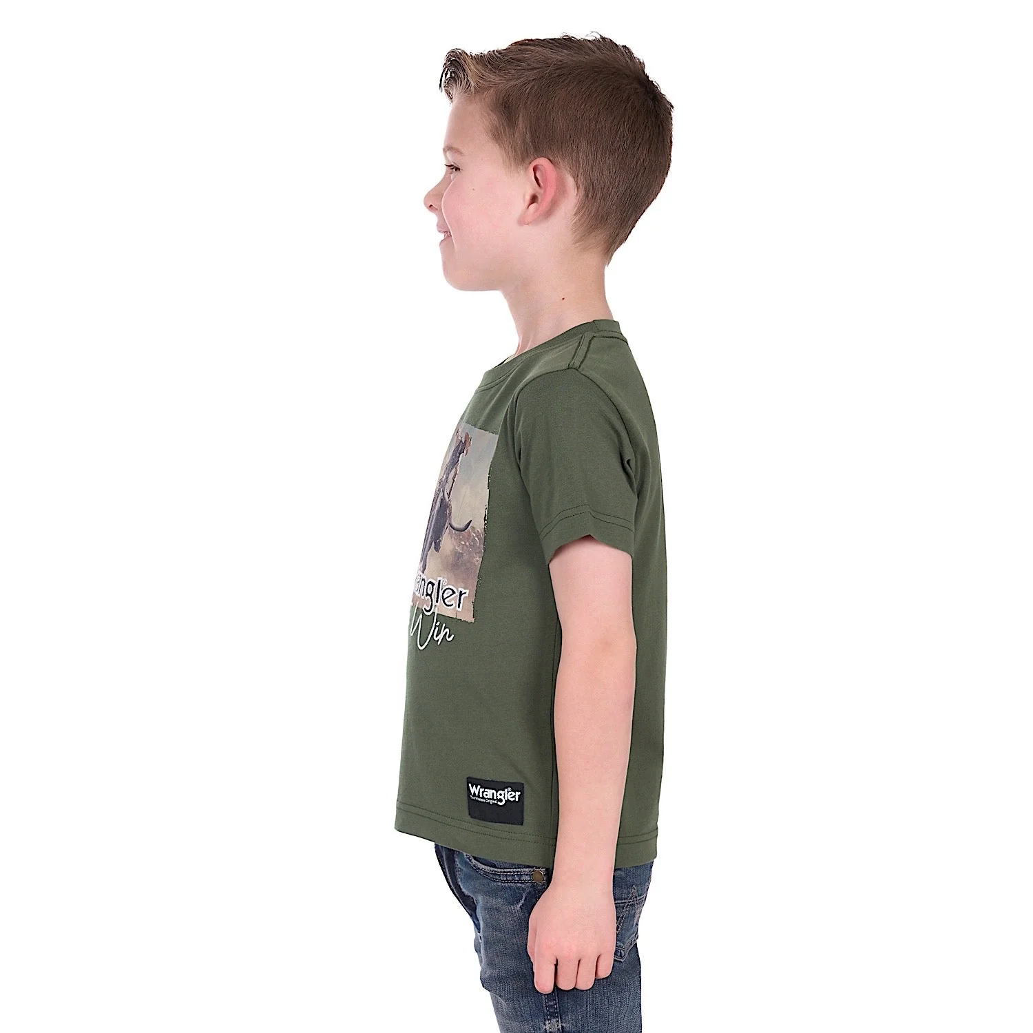 Wrangler Boys Carlos T-Shirt - Cypress - Image 3