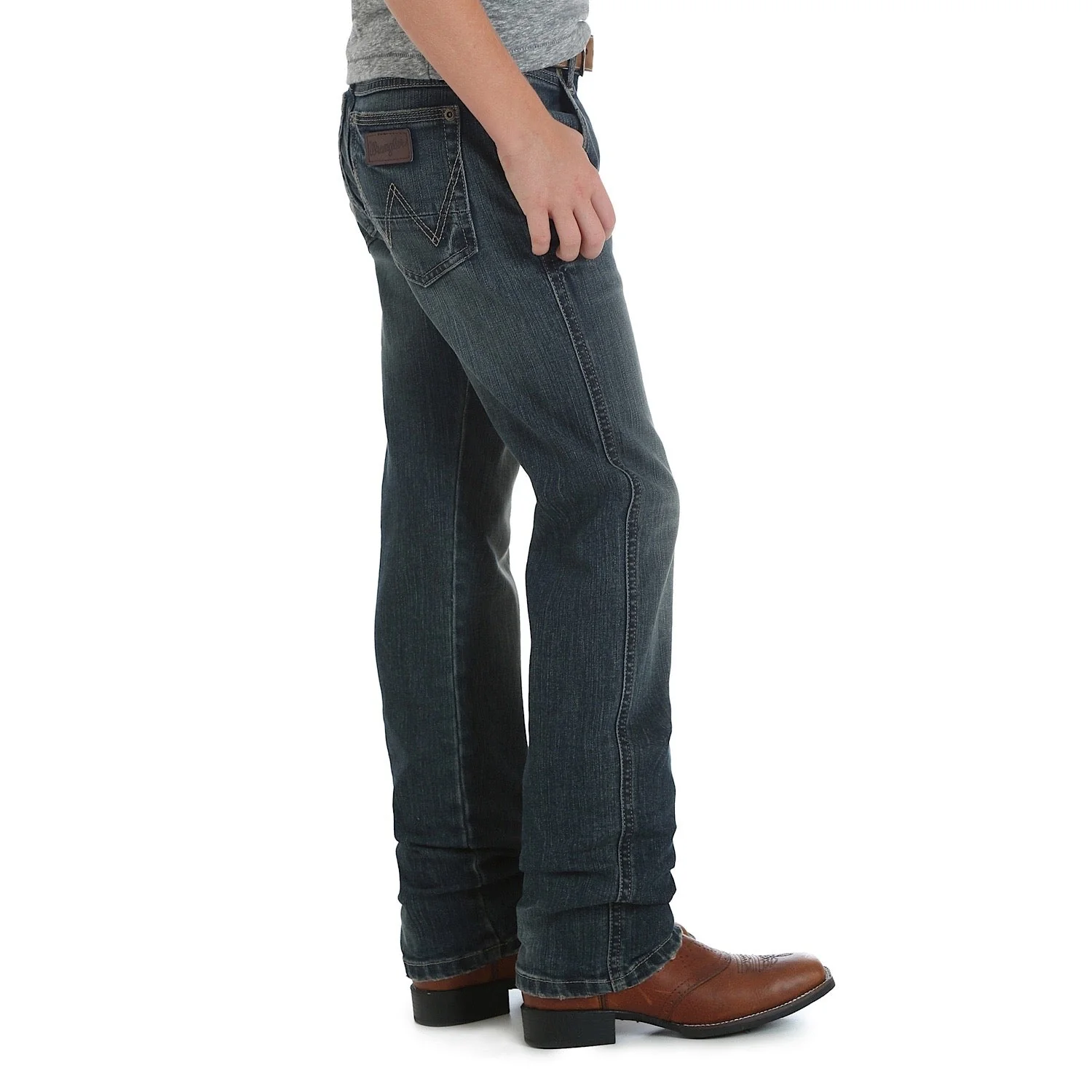 Wrangler Boy's Junior Retro Slim Straight Jean - Jerome - Image 3