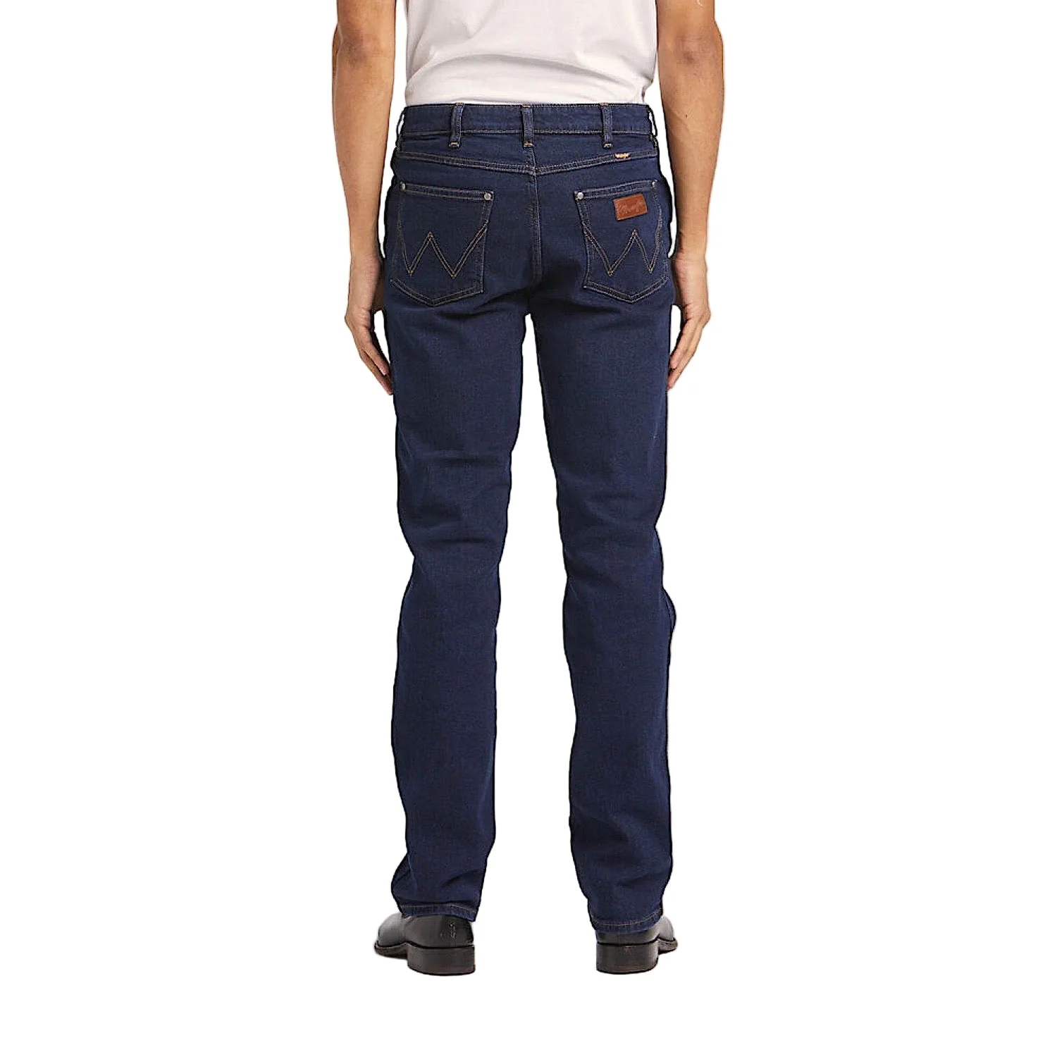 Wrangler Men’s Classic Straight Leg Jean - Original Rinse Indigo - Image 4