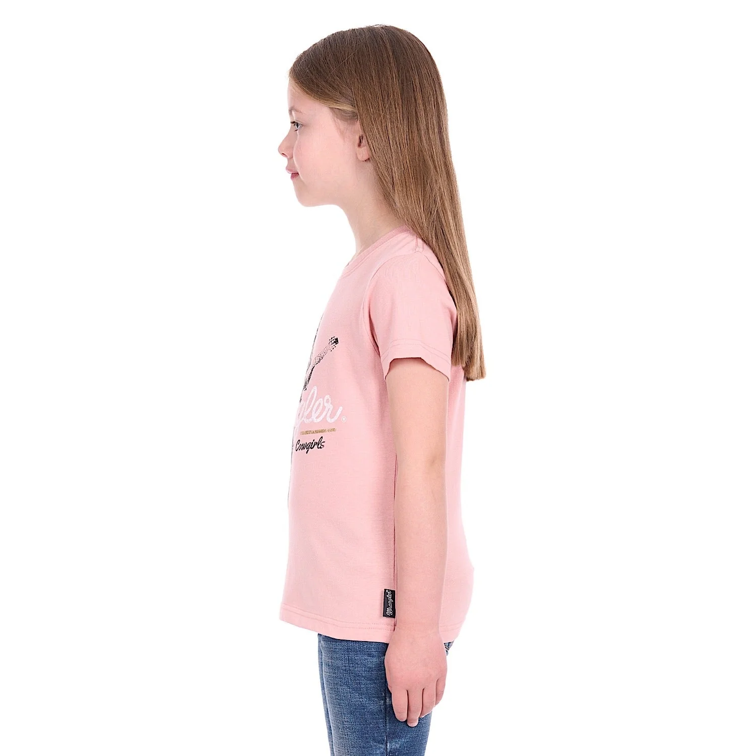Wrangler Girl's Adriana T-Shirt - Rose - Image 3