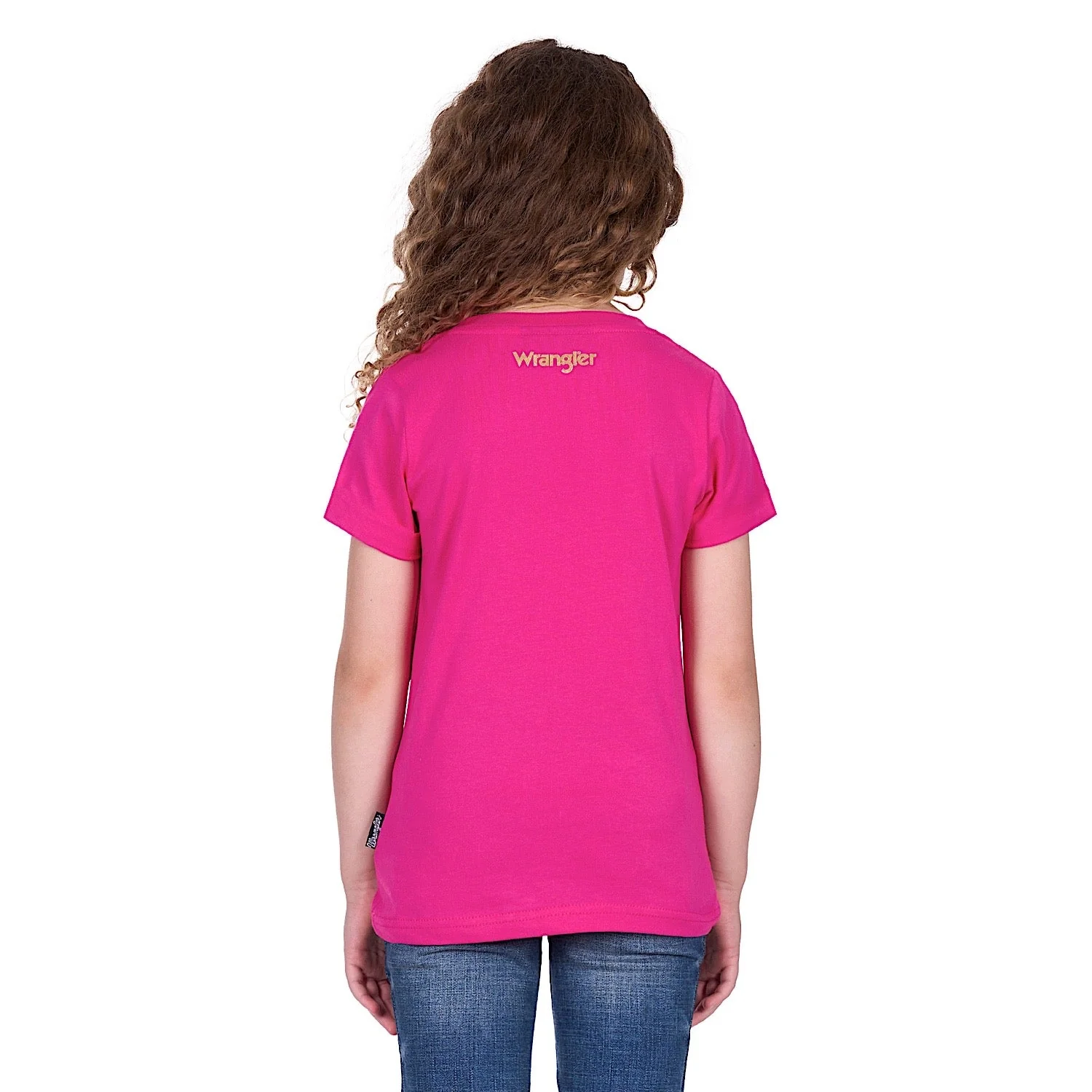 Wrangler Girl's Delila Tee - Hot Pink - Image 2