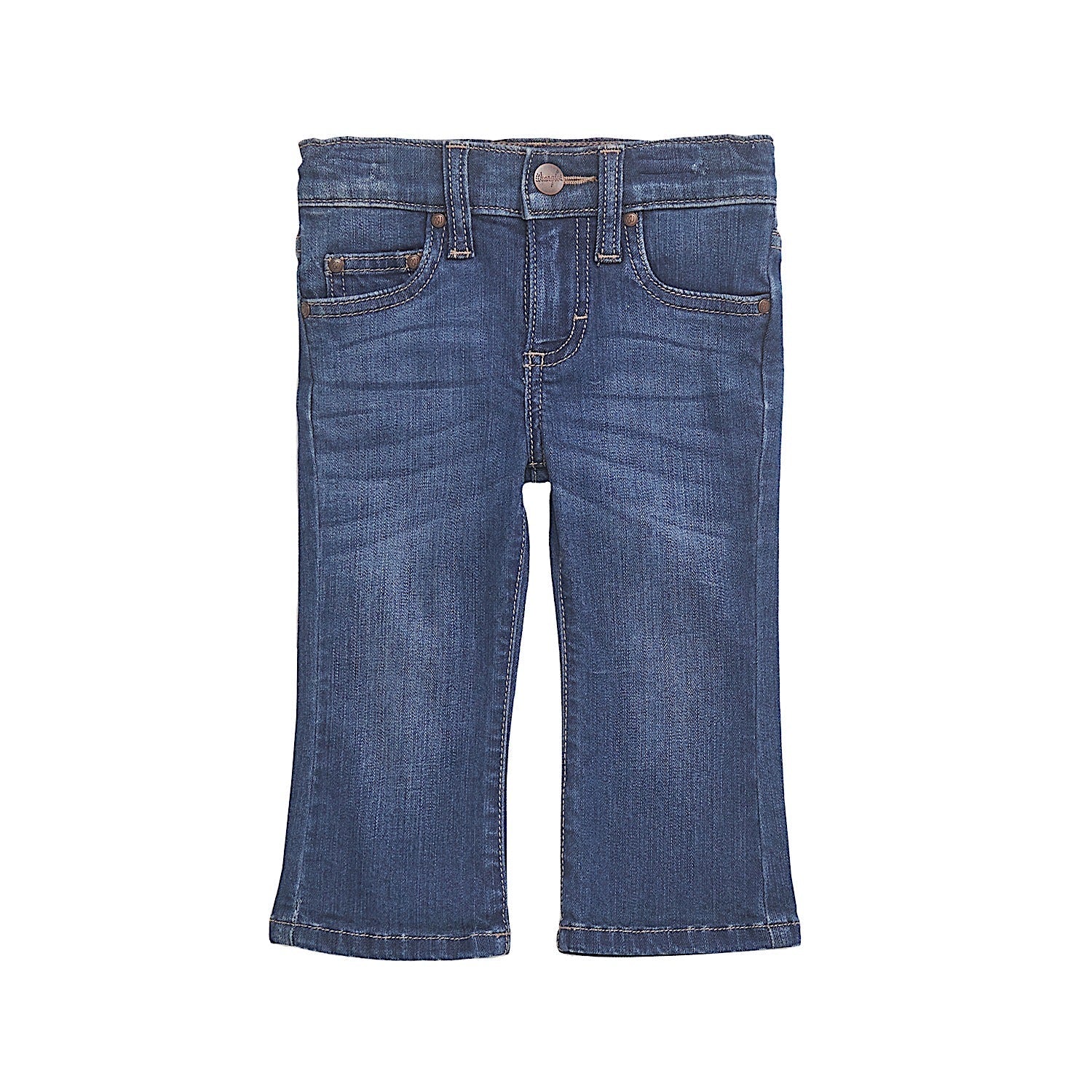 Wrangler Baby Toddler Script W Pocket Jean - Mid Wash - Image 3