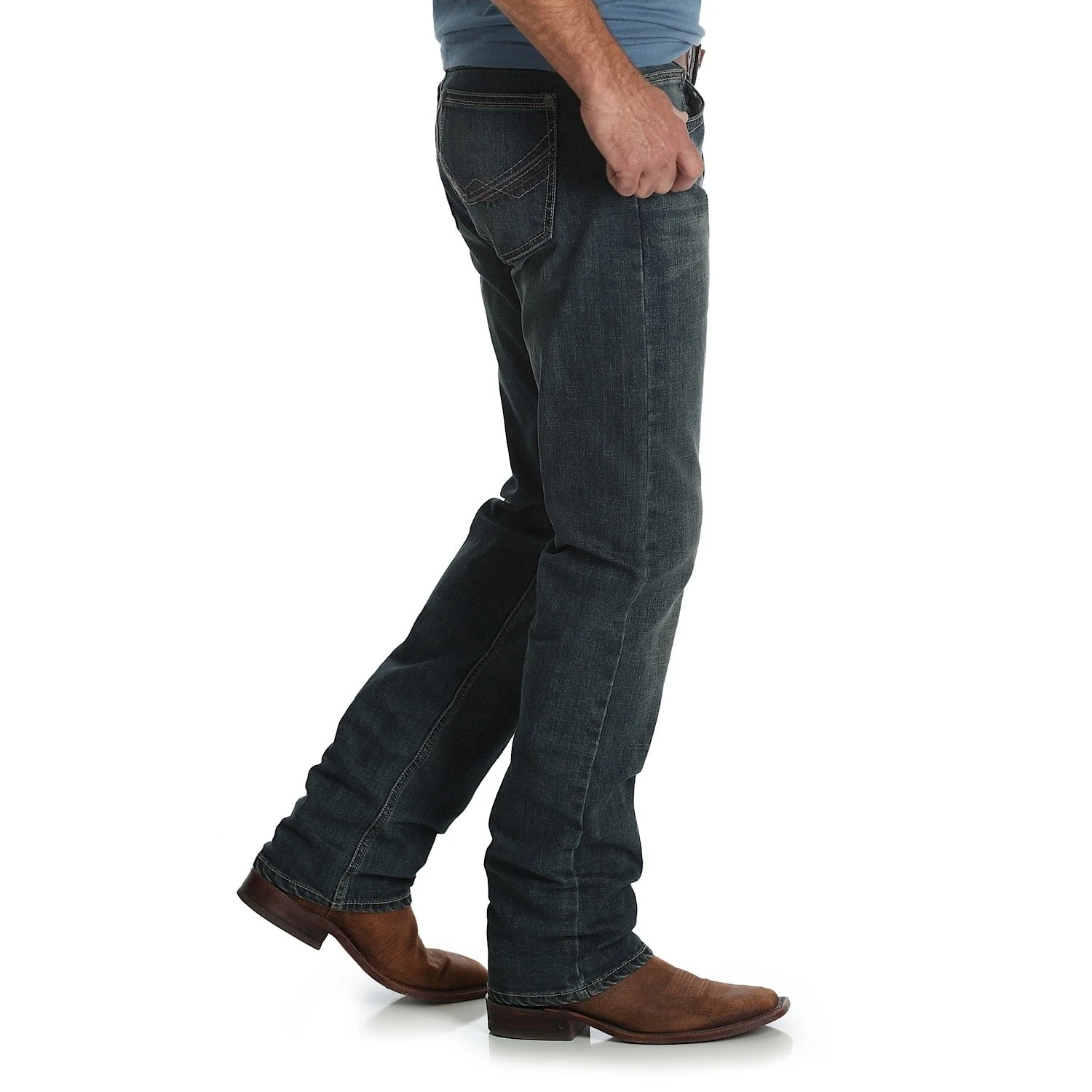 Wrangler Men's 20X Slim Straight Jean - 34" Leg McAllen - Image 2