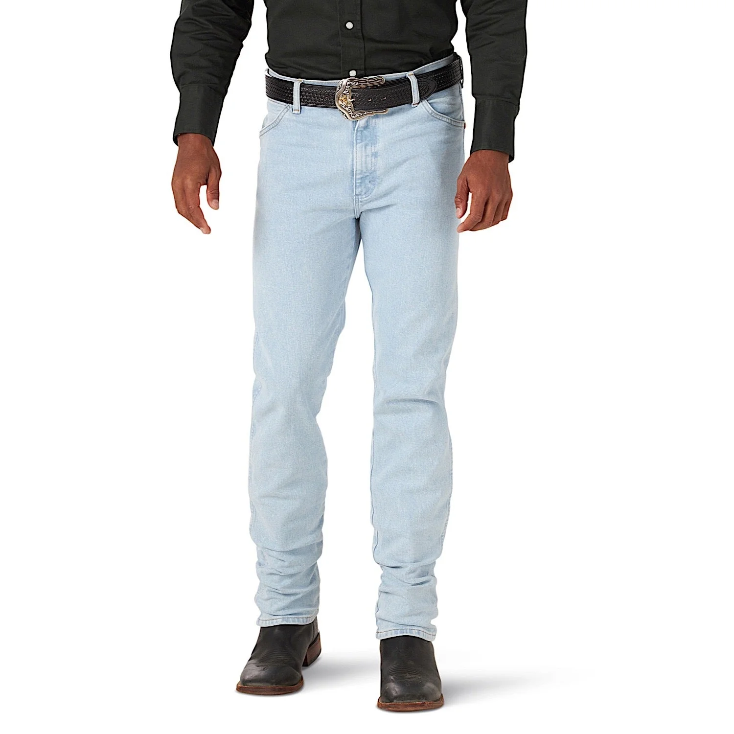 Wrangler Men's Active Flex Original Fit Jean - Bleach