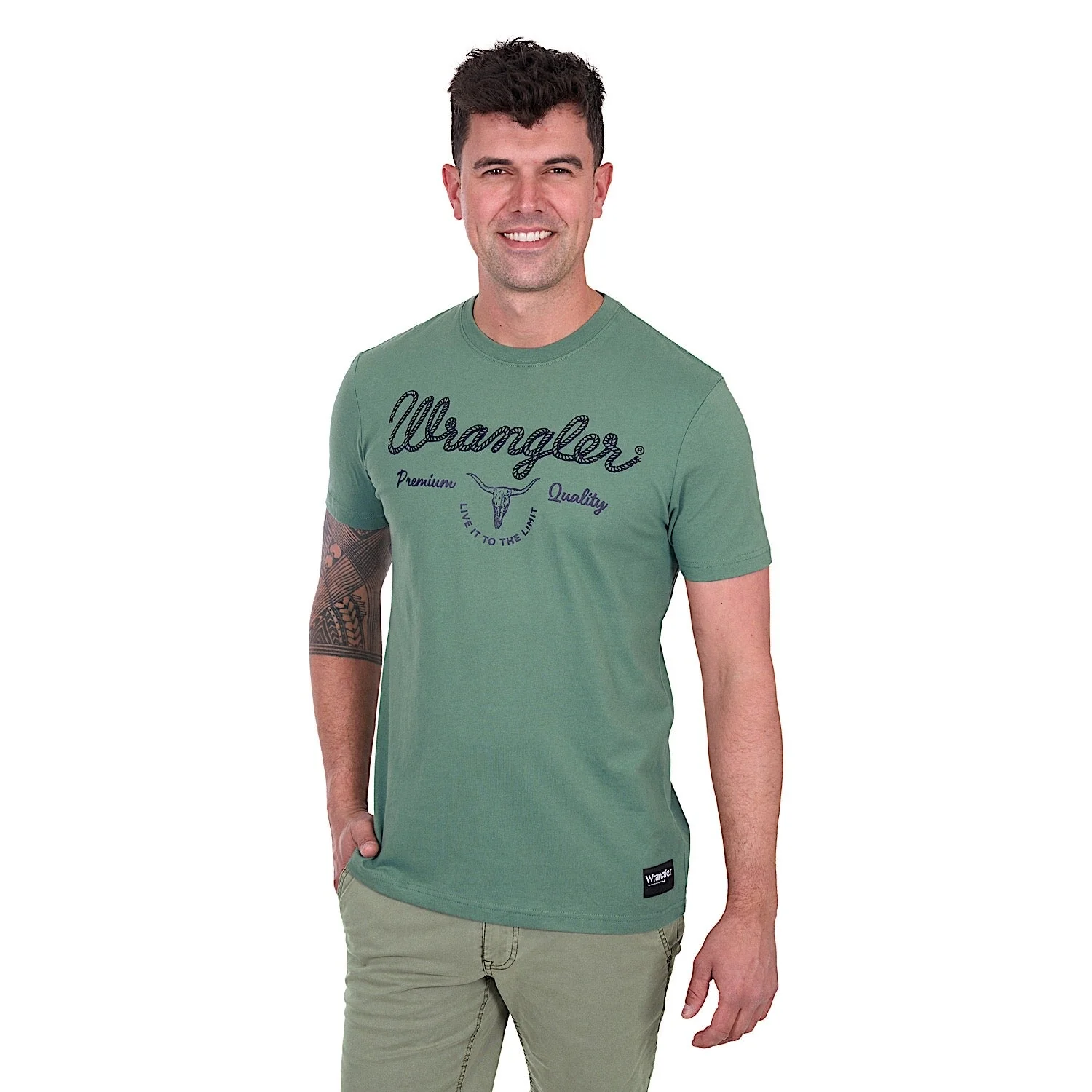 Wrangler Men's Arthur Tee - Sage